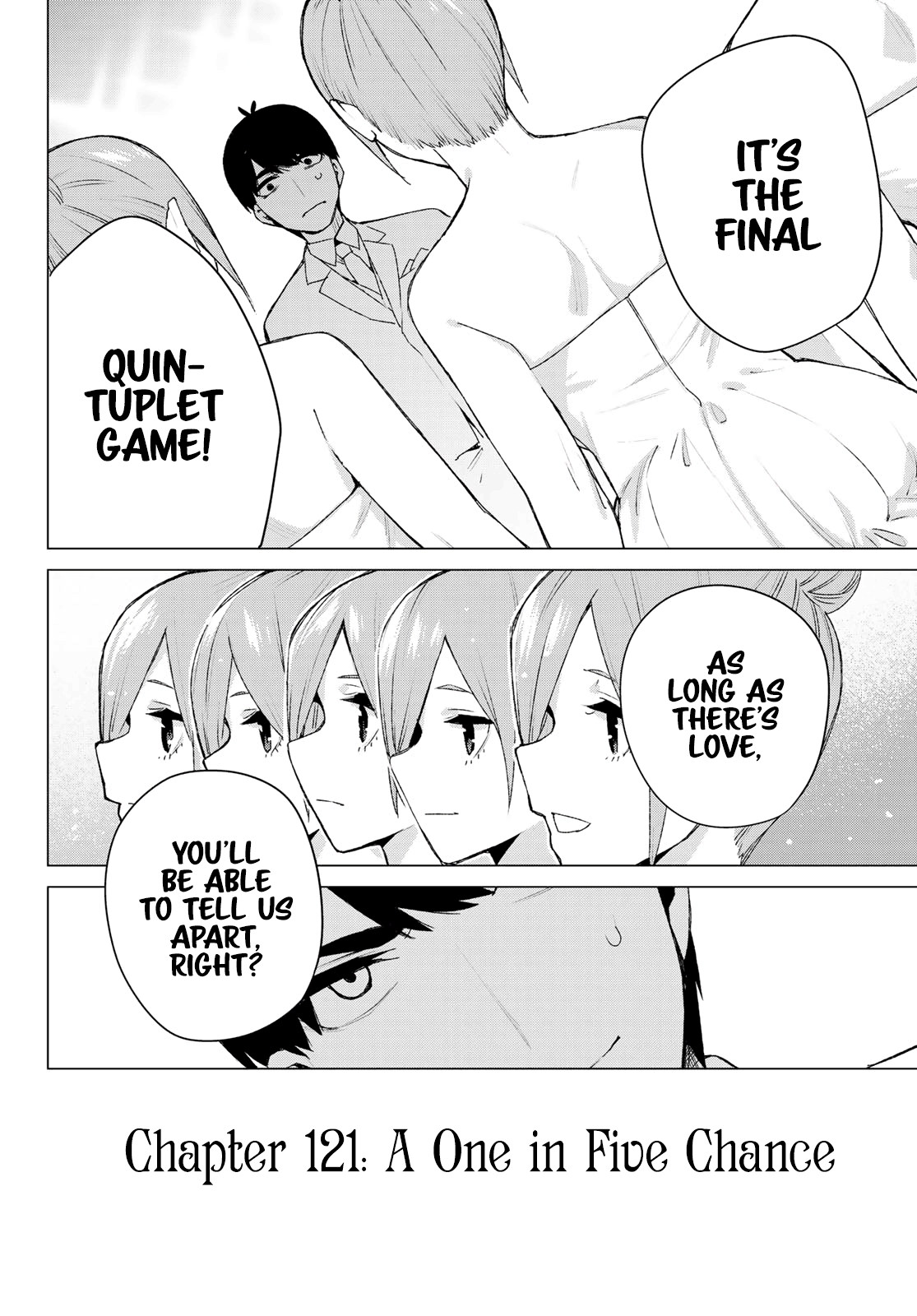 Go-Toubun No Hanayome - Chapter 121: A One In Five Chance