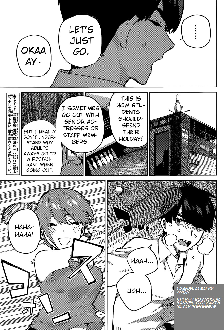 Go-Toubun No Hanayome - Chapter 115: Morning As Usual