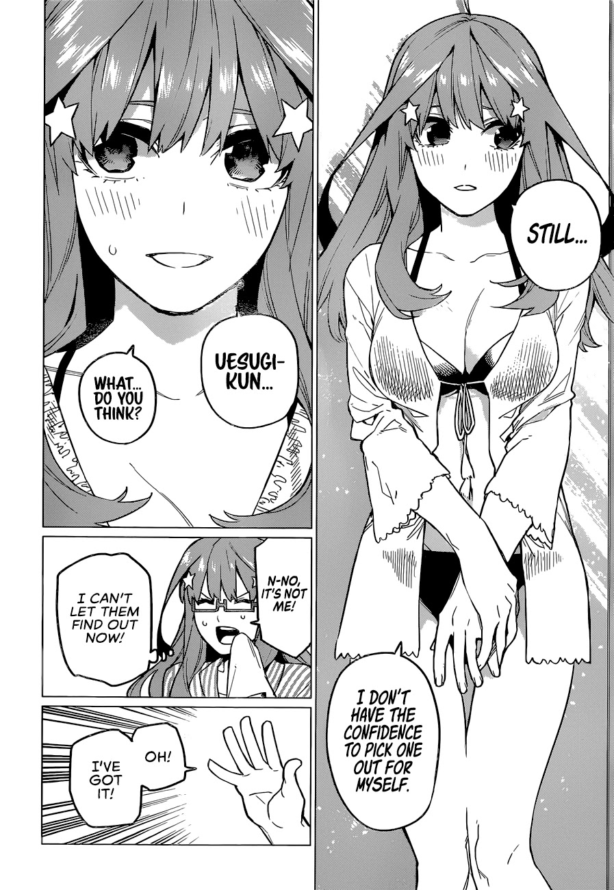 Go-Toubun No Hanayome - Chapter 123: The Quintuplets Can't Share A Secret