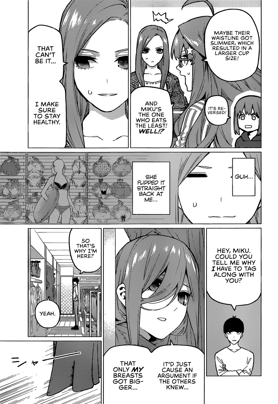 Go-Toubun No Hanayome - Chapter 123: The Quintuplets Can't Share A Secret