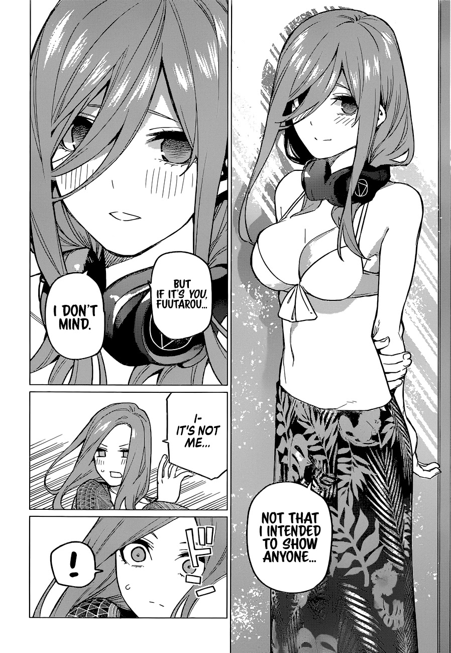 Go-Toubun No Hanayome - Chapter 123: The Quintuplets Can't Share A Secret