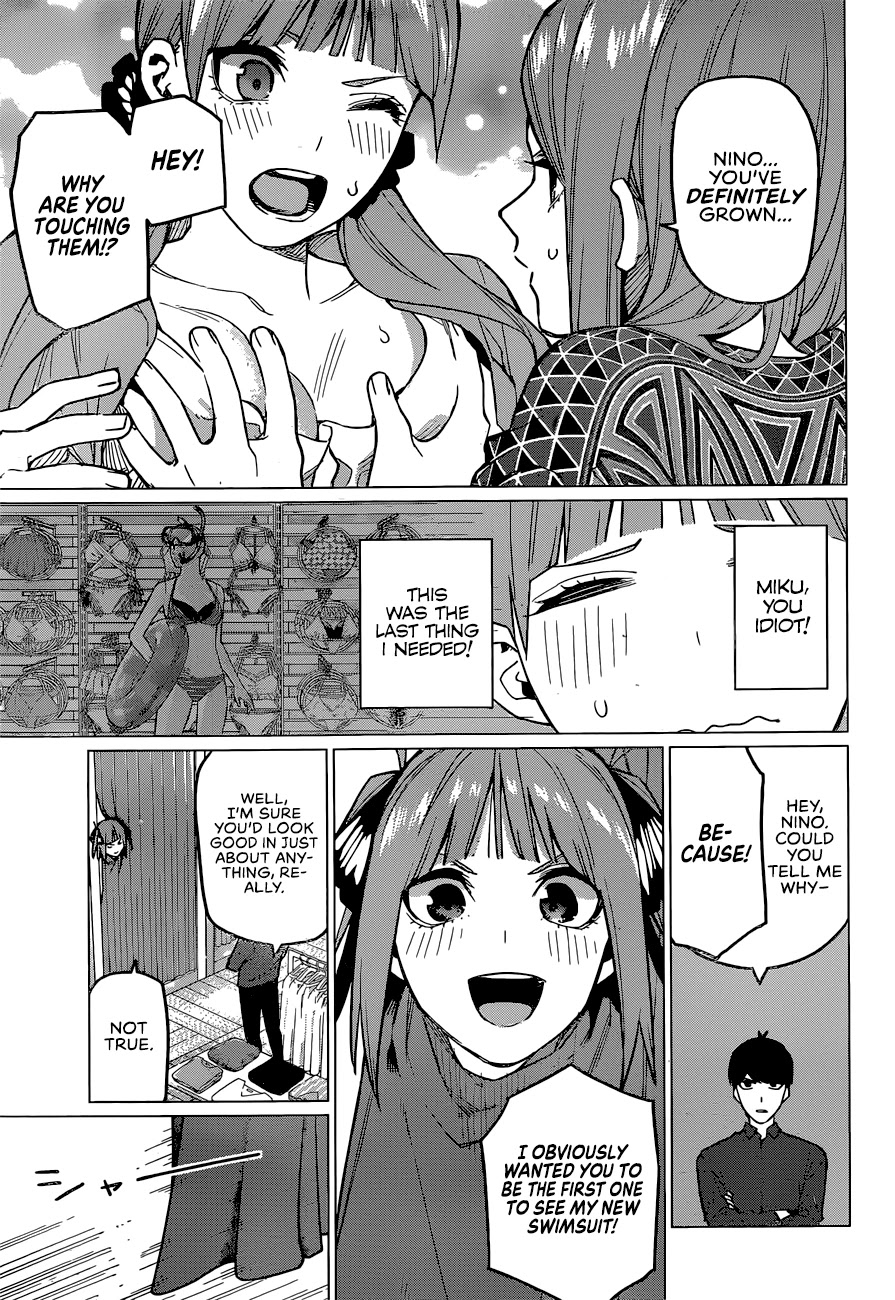 Go-Toubun No Hanayome - Chapter 123: The Quintuplets Can't Share A Secret