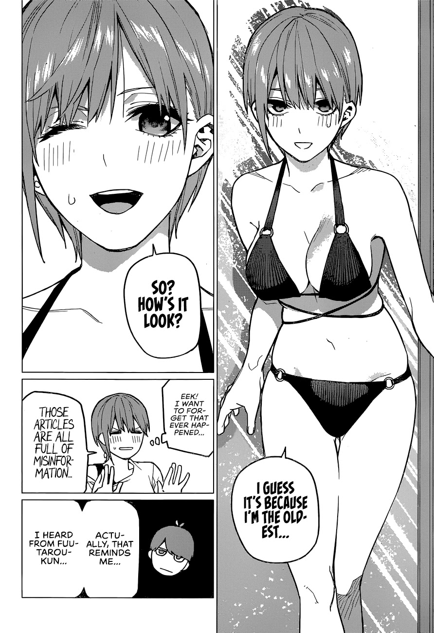 Go-Toubun No Hanayome - Chapter 123: The Quintuplets Can't Share A Secret