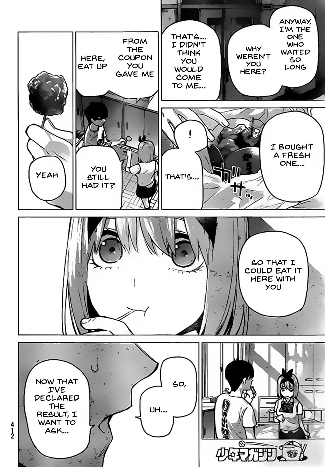 Go-Toubun No Hanayome - Chapter 114: The Last Festival - Fuutarou’s Side ②