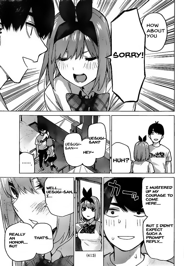 Go-Toubun No Hanayome - Chapter 114: The Last Festival - Fuutarou’s Side ②