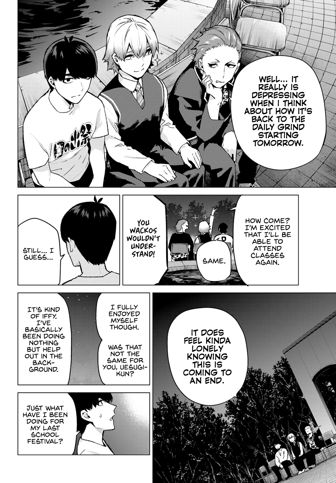 Go-Toubun No Hanayome - Chapter 113: The Last Festival - Fuutarou S Side