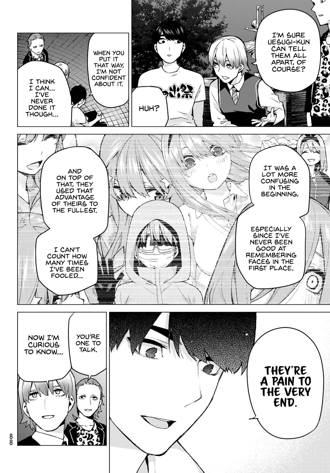 Go-Toubun No Hanayome - Chapter 113: The Last Festival - Fuutarou S Side