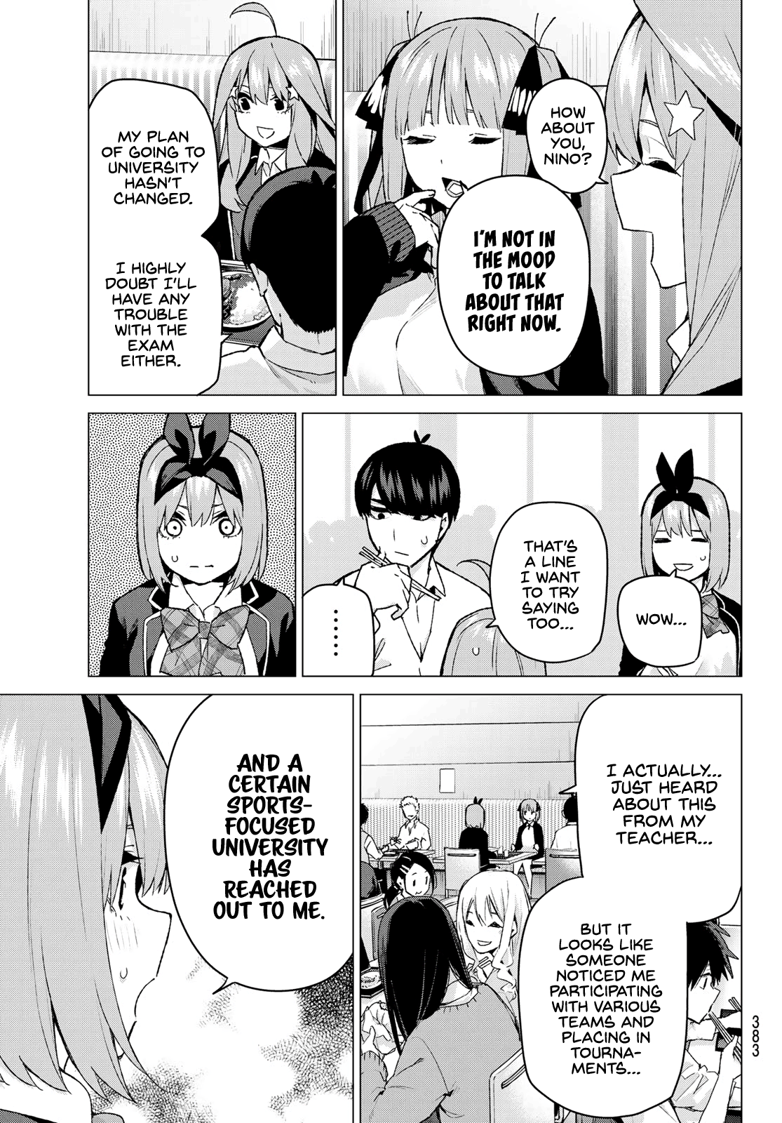 Go-Toubun No Hanayome - Chapter 117: Five-Alarm Confusion Lunch