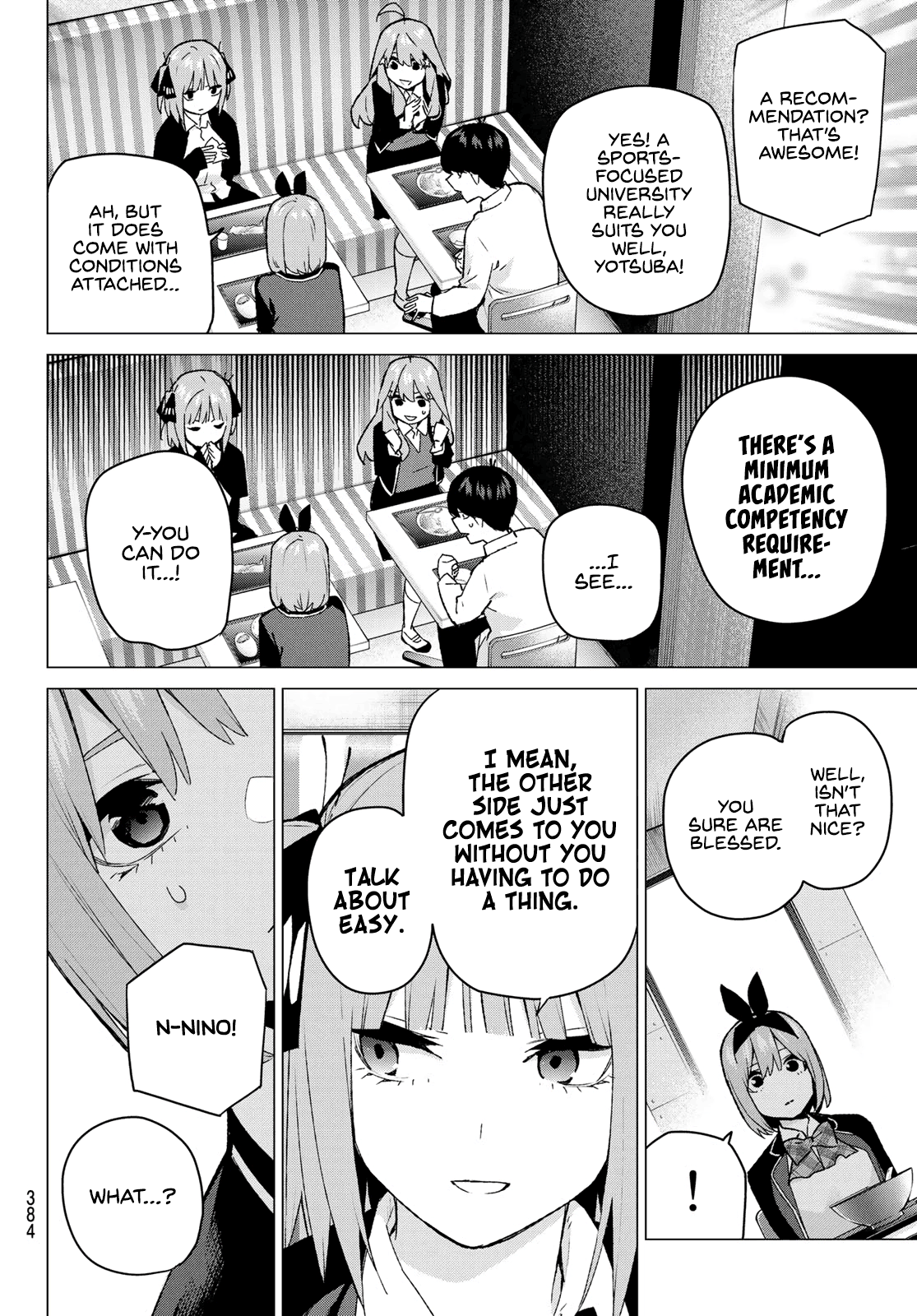 Go-Toubun No Hanayome - Chapter 117: Five-Alarm Confusion Lunch