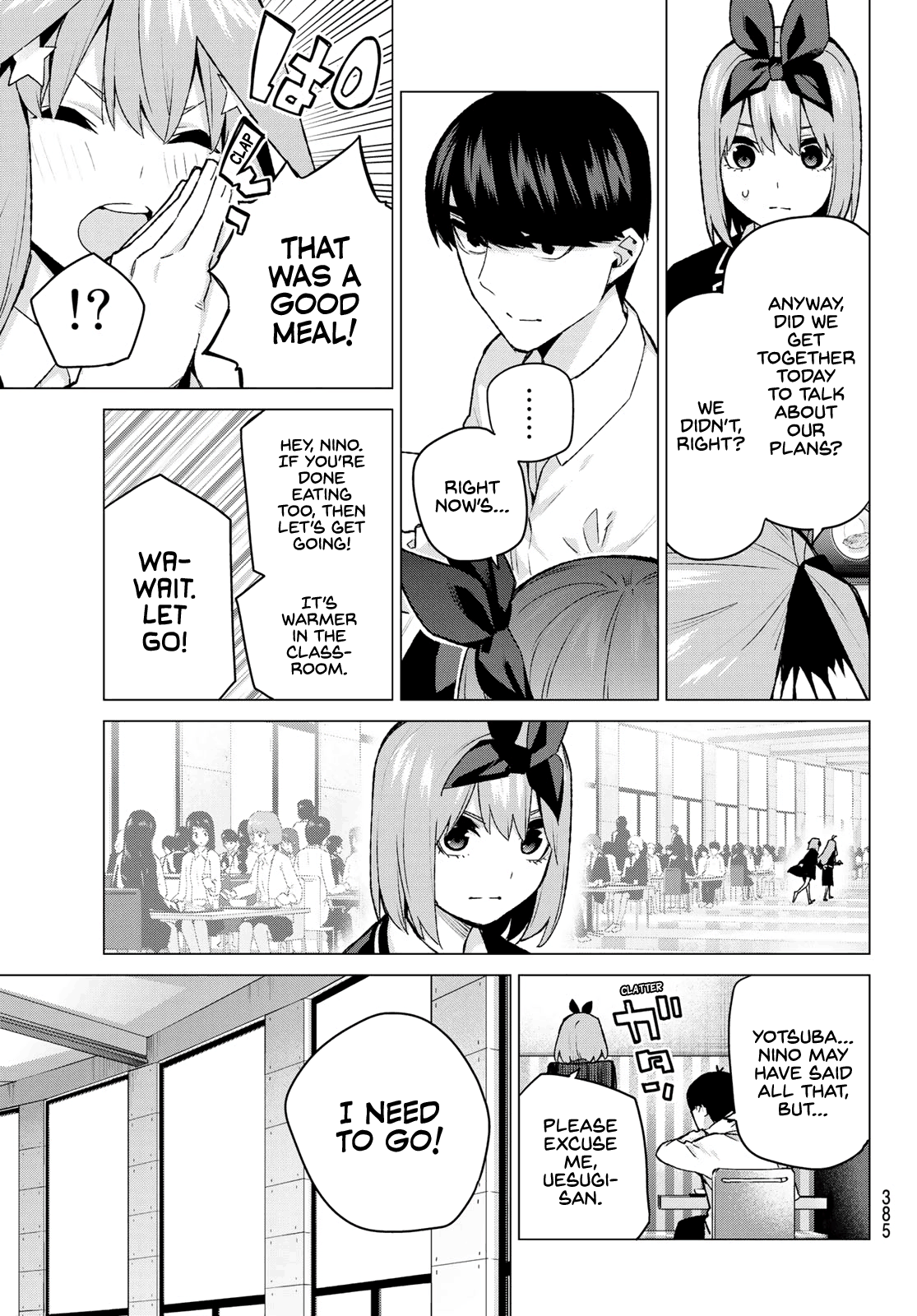 Go-Toubun No Hanayome - Chapter 117: Five-Alarm Confusion Lunch