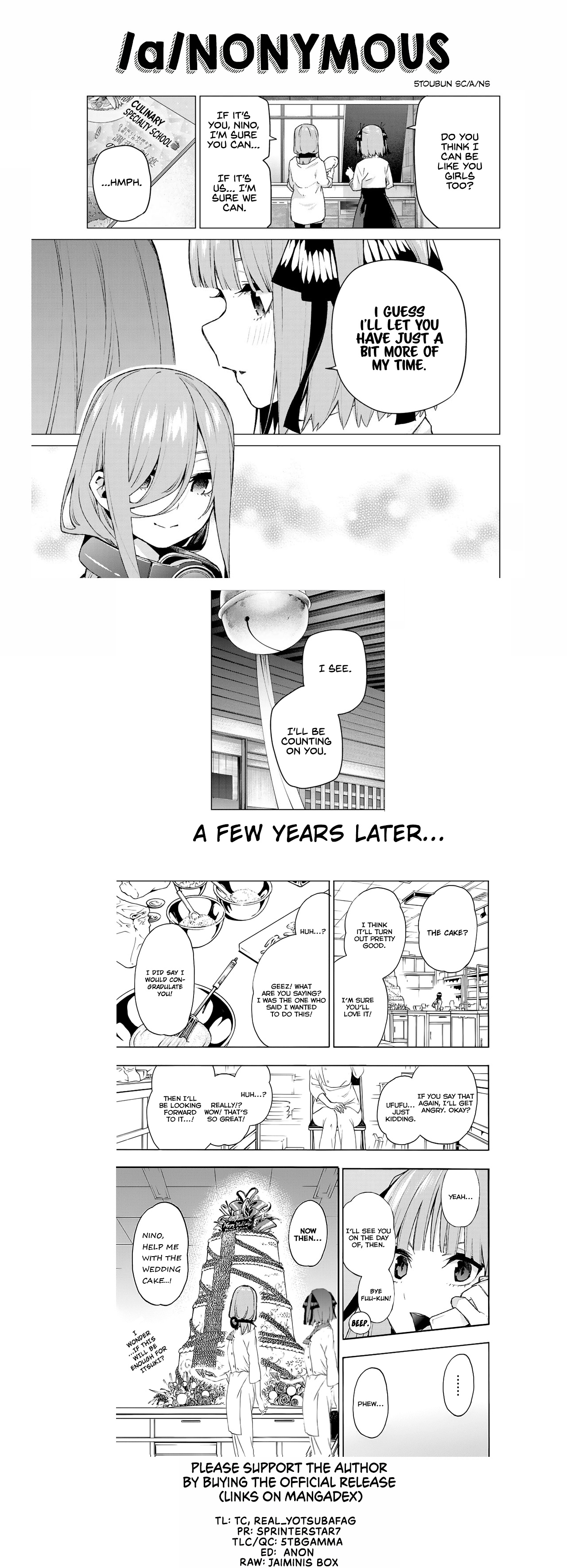 Go-Toubun No Hanayome - Chapter 120: Five Years Ago, On A Certain Day