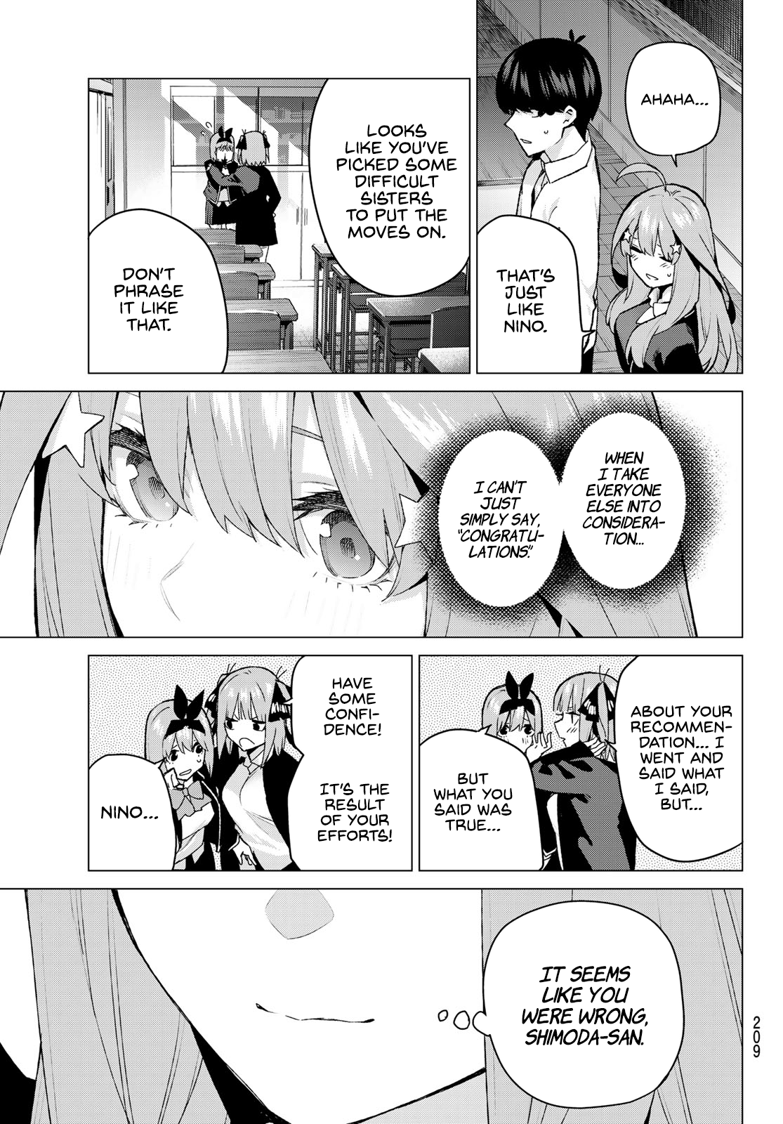 Go-Toubun No Hanayome - Chapter 118: Itsuki S Recollections