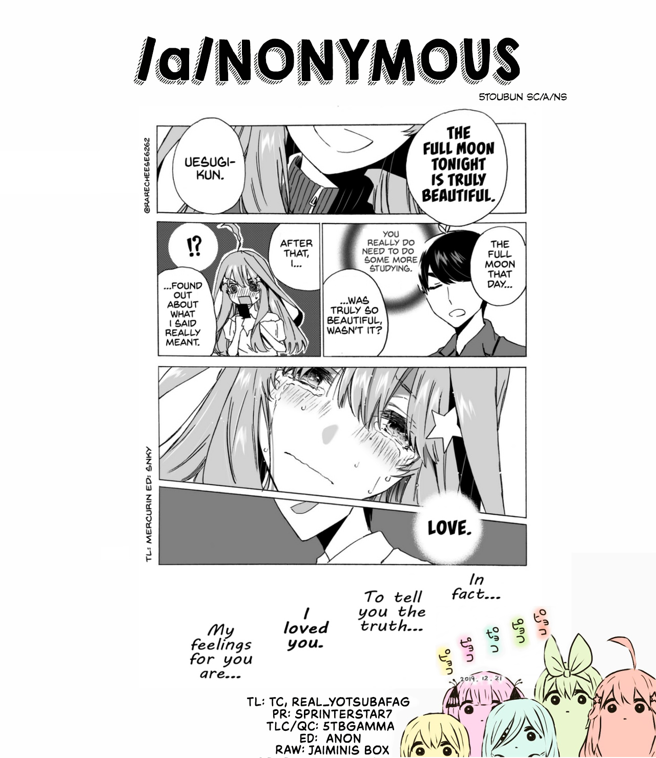 Go-Toubun No Hanayome - Chapter 118: Itsuki S Recollections