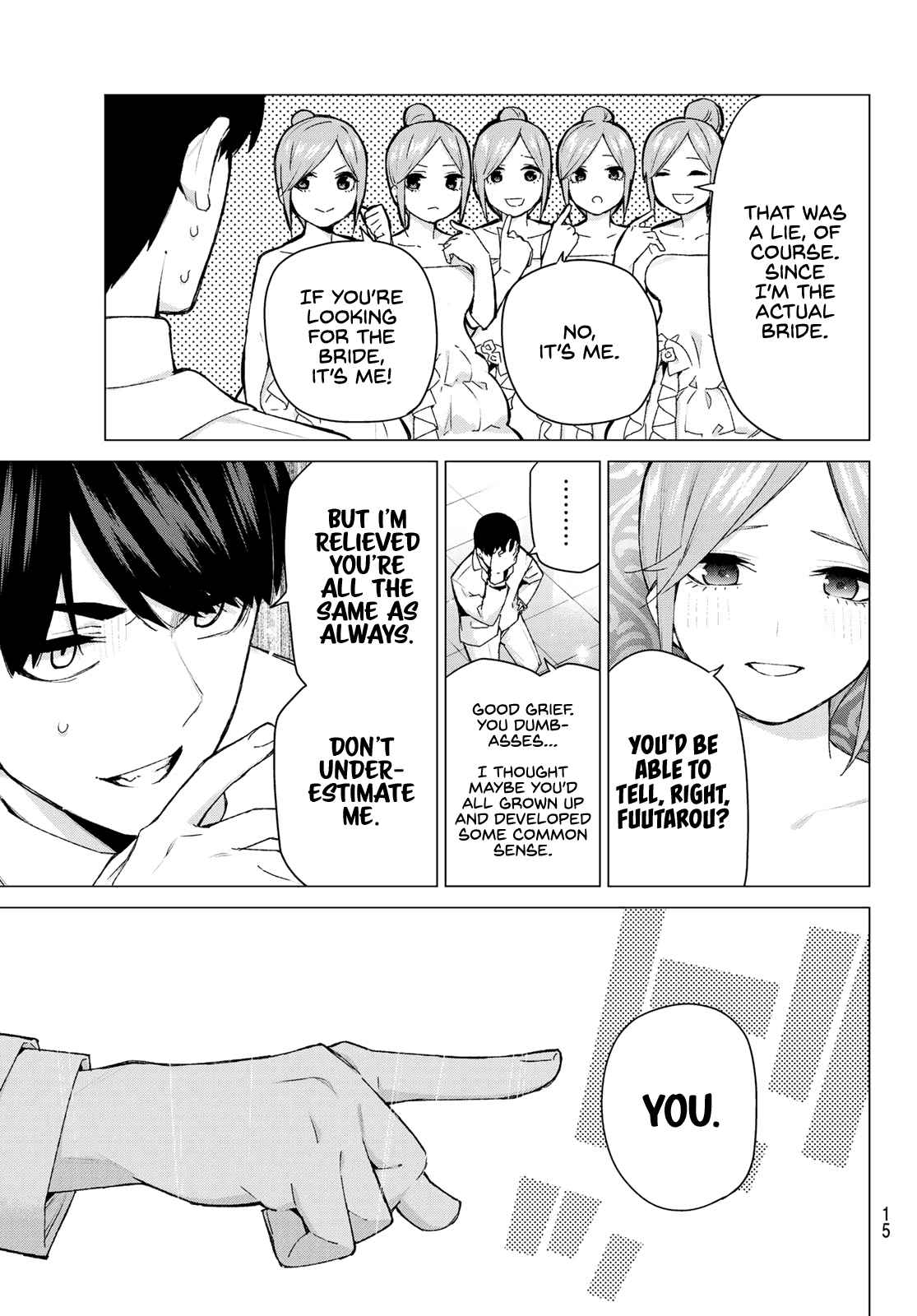 Go-Toubun No Hanayome - Chapter 122: The Five-Part Bride