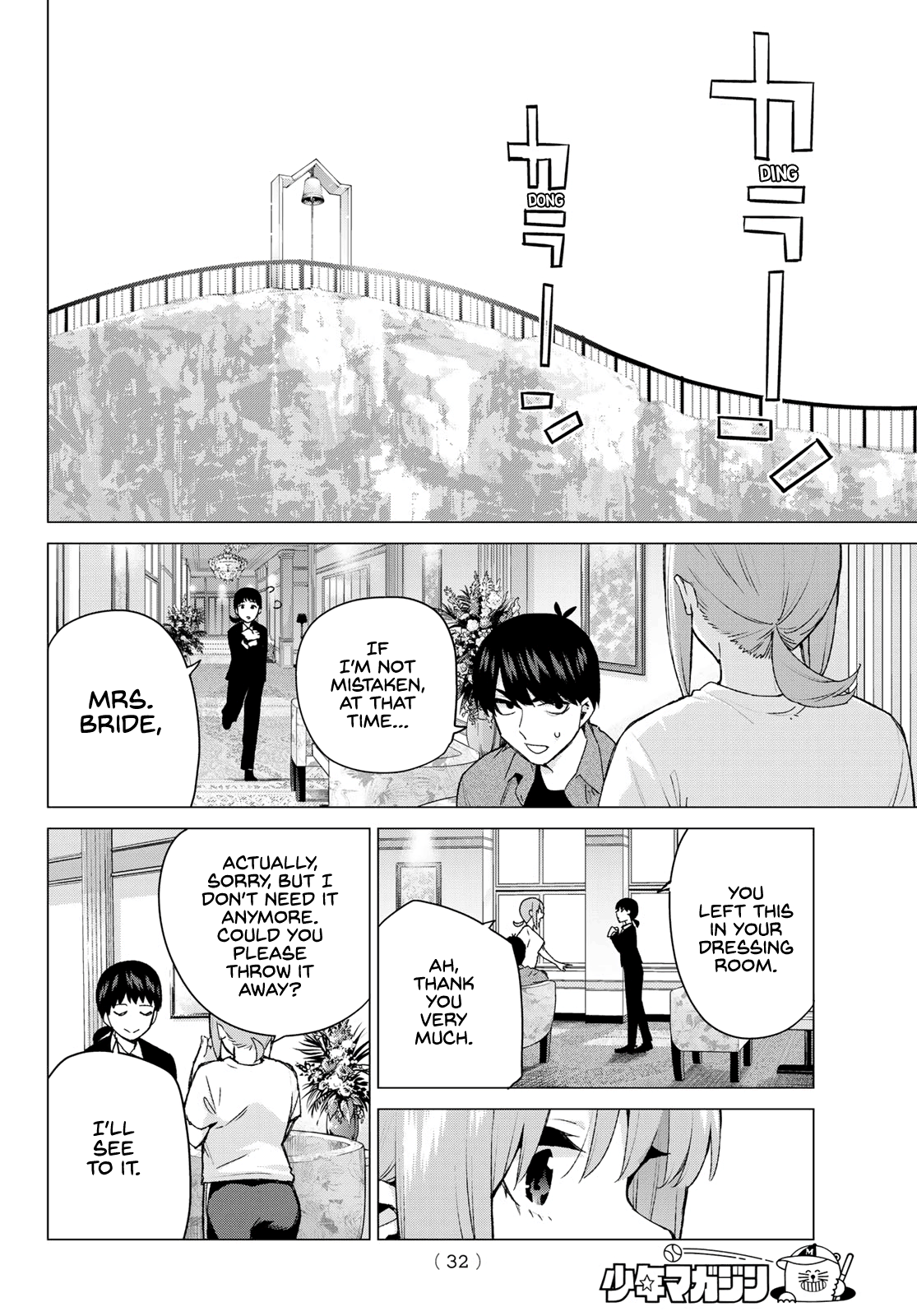 Go-Toubun No Hanayome - Chapter 122: The Five-Part Bride