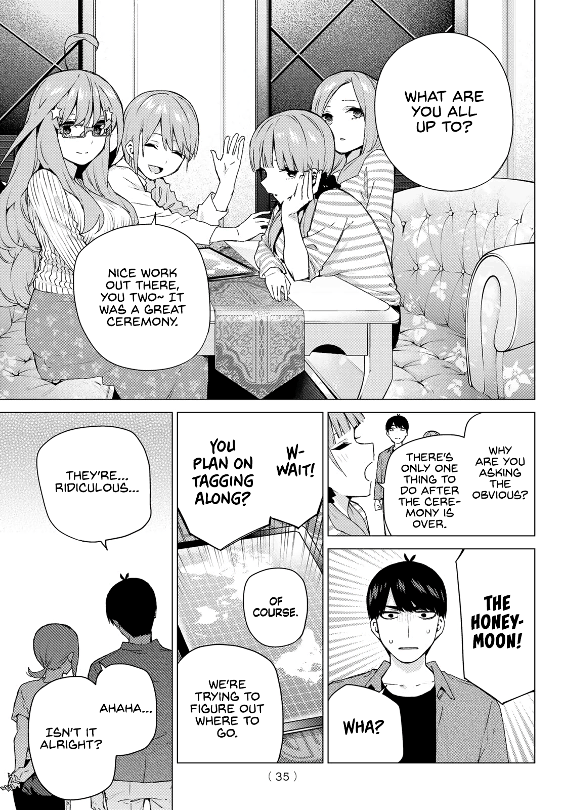 Go-Toubun No Hanayome - Chapter 122: The Five-Part Bride