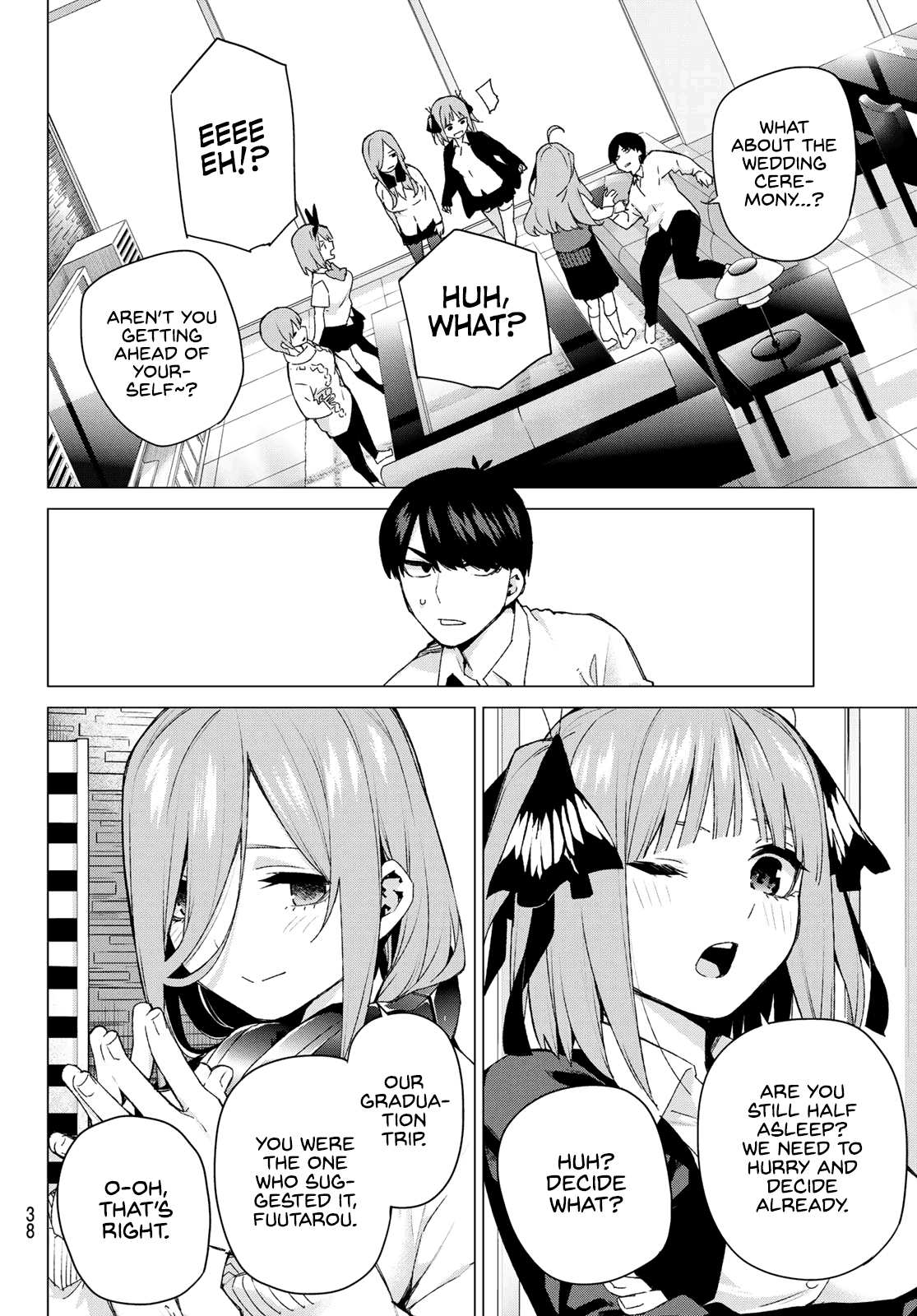 Go-Toubun No Hanayome - Chapter 122: The Five-Part Bride