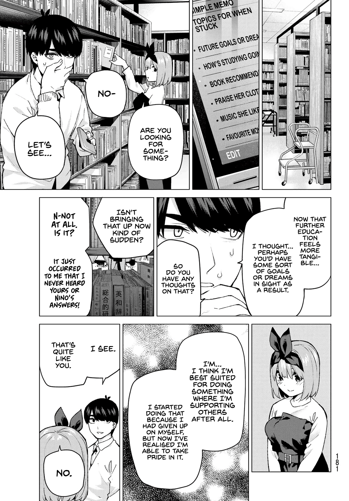 Go-Toubun No Hanayome - Chapter 119: Five-Star Tour