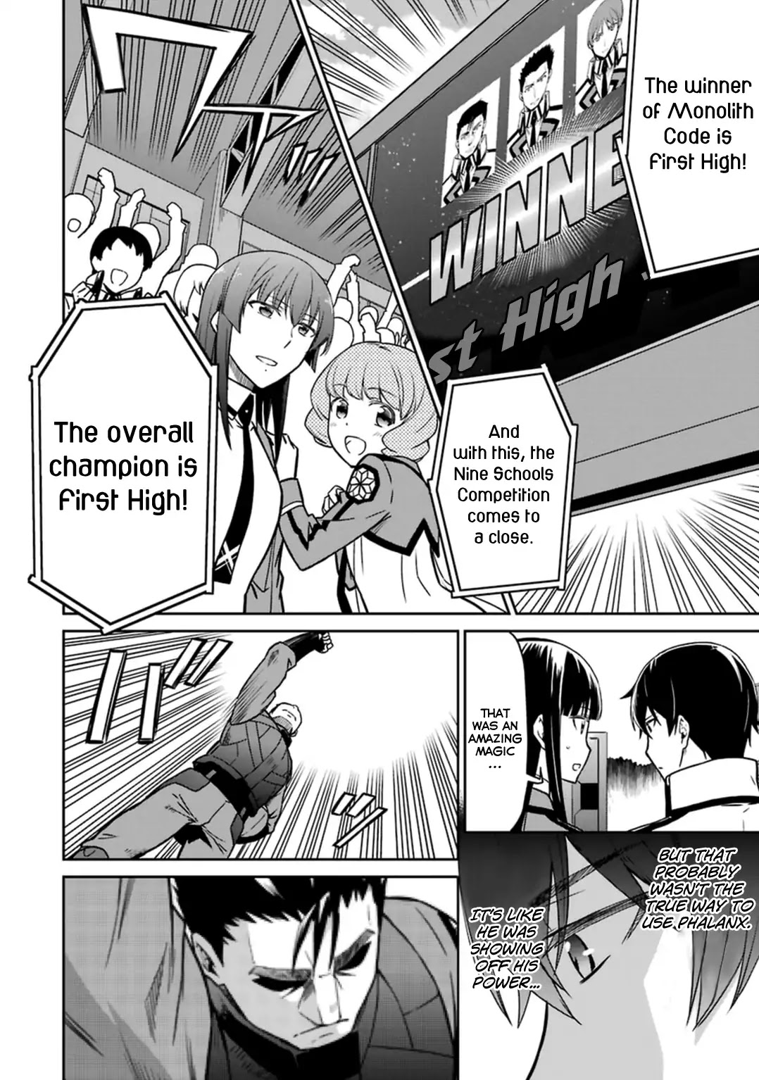 Mahouka Koukou No Rettousei - Kyuukousen Hen - Chapter 32: The Winners' Personality