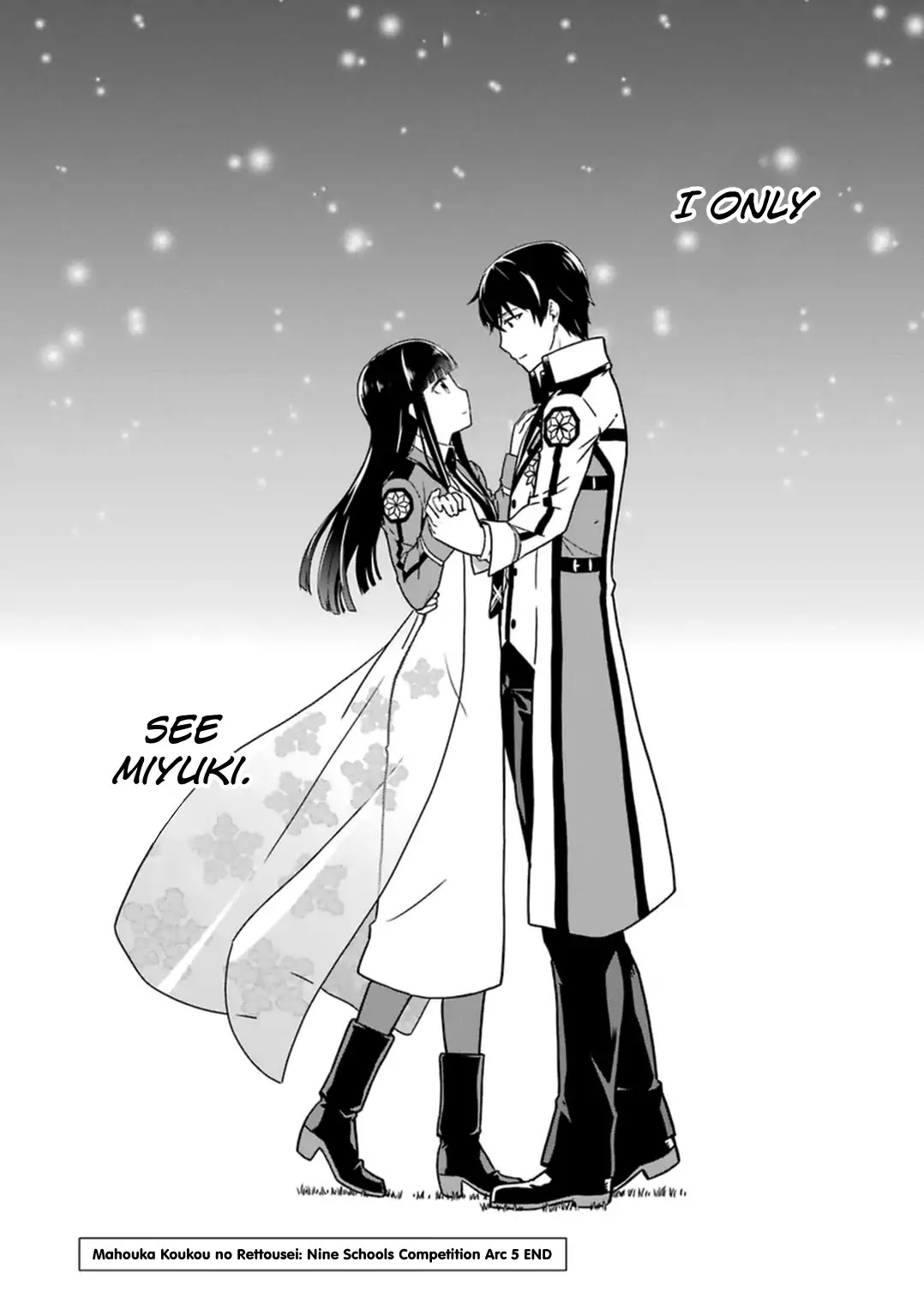 Mahouka Koukou No Rettousei - Kyuukousen Hen - Chapter 32: The Winners' Personality