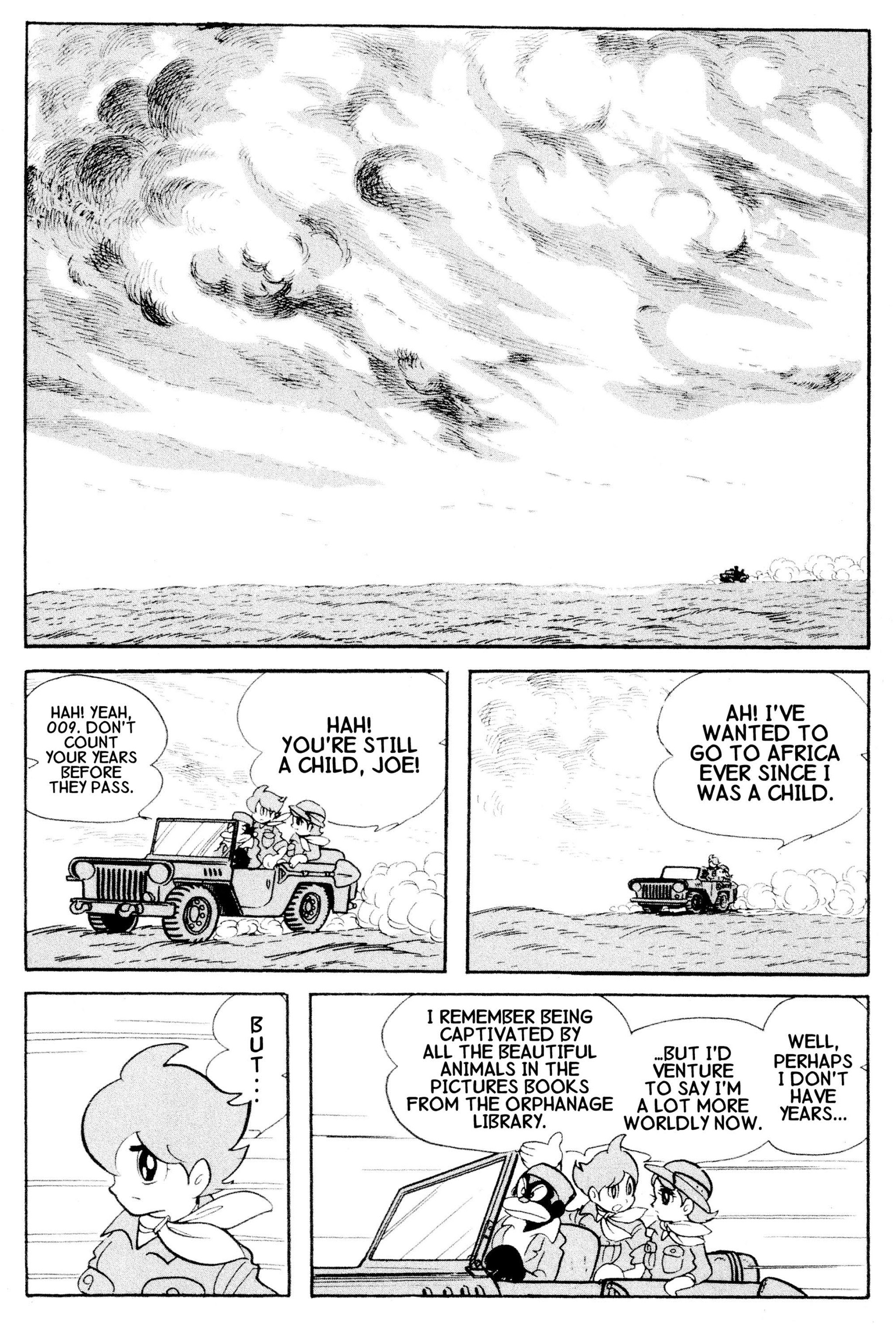 Cyborg 009 - Chapter 27.5: Cyborg Soliders Golden Lion