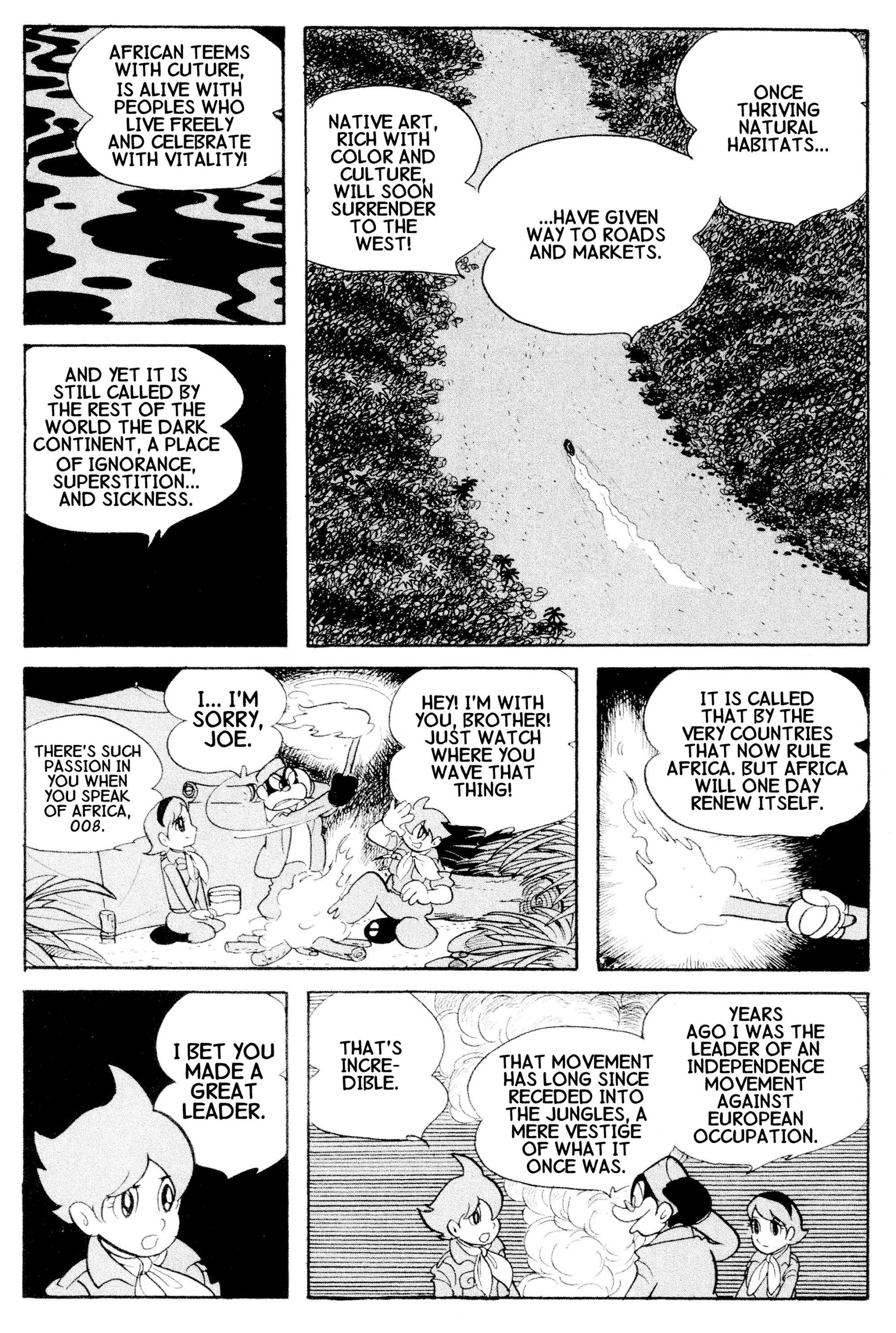 Cyborg 009 - Chapter 27.5: Cyborg Soliders Golden Lion