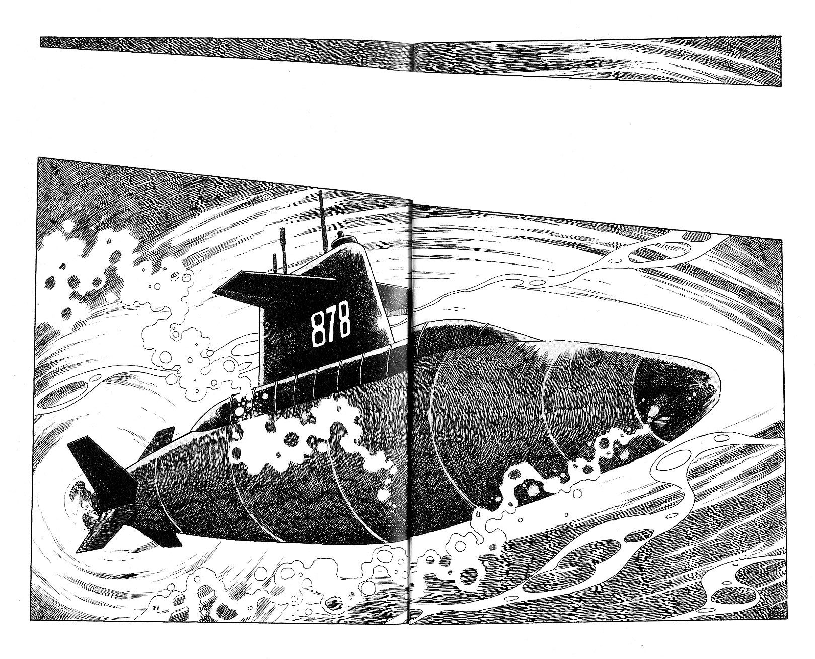 Cyborg 009 - Chapter 74 : Whereabouts Of Nuclear Submarine "Angelfish" Unknown!