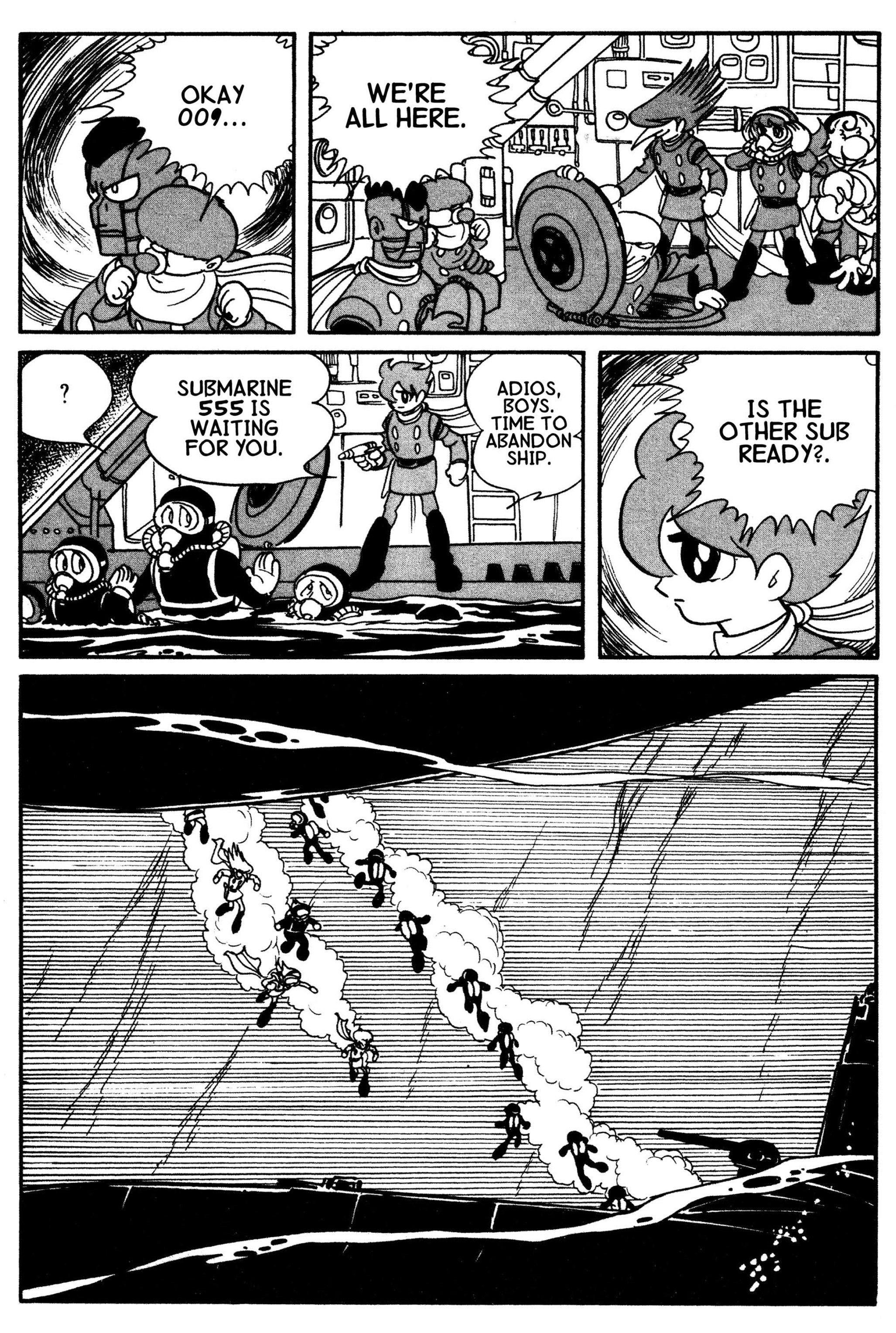 Cyborg 009 - Chapter 8.1: Birth | Escape By Sea (Part One)