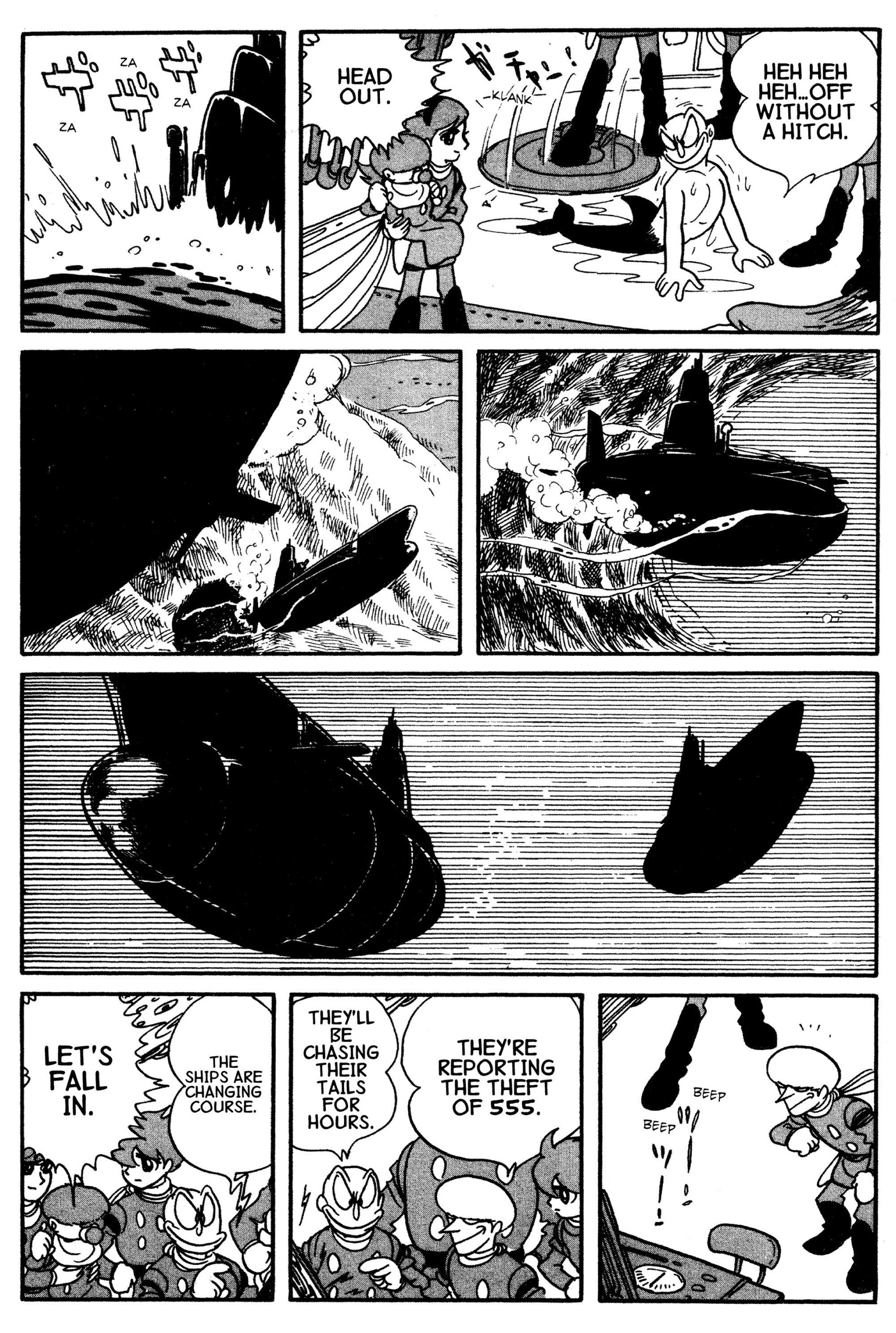 Cyborg 009 - Chapter 8.1: Birth | Escape By Sea (Part One)