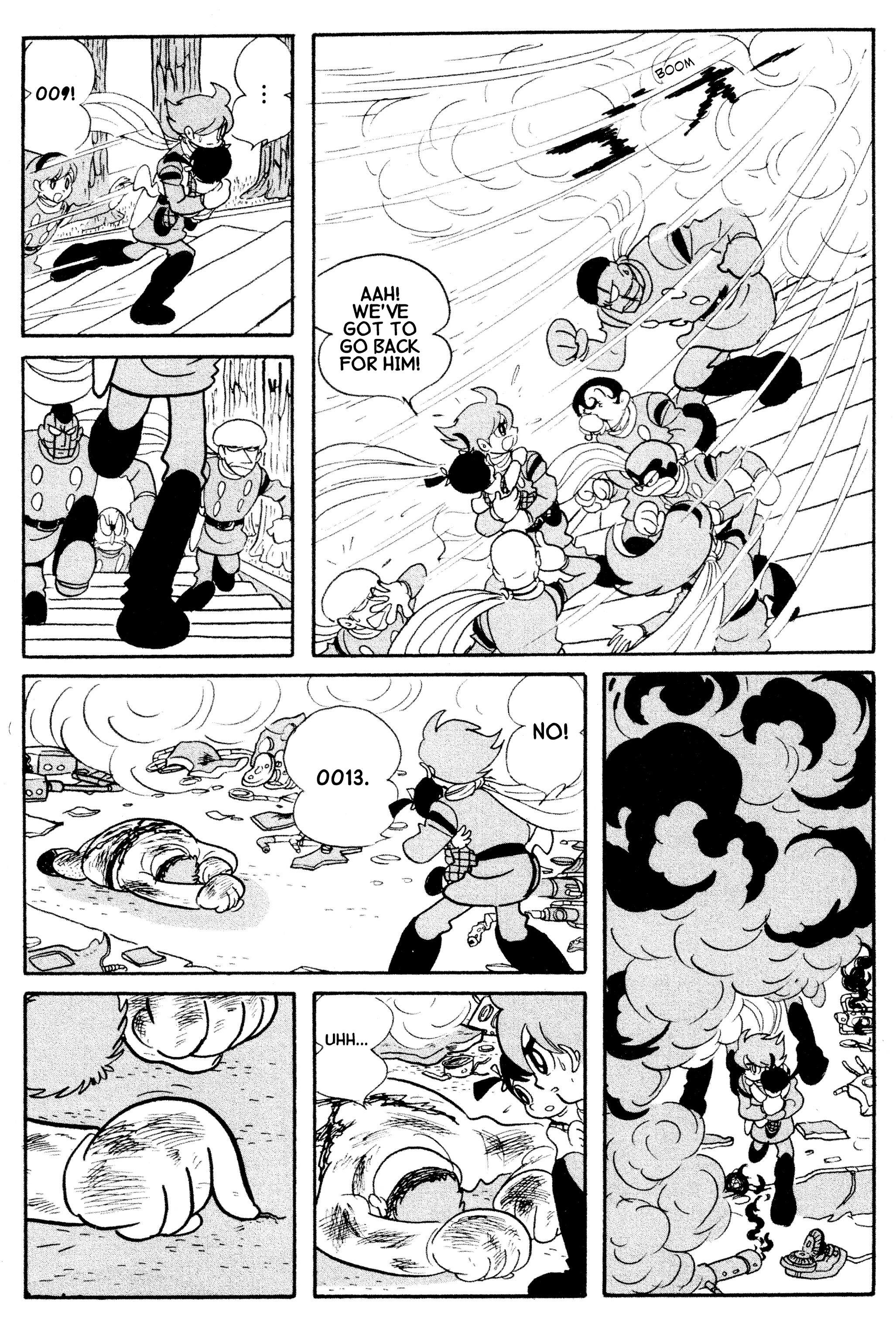 Cyborg 009 - Chapter 11.2: The Black Ghost | 0013