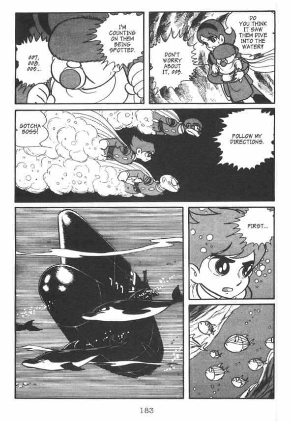 Cyborg 009 - Chapter 8 : Escape By Sea