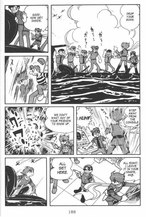 Cyborg 009 - Chapter 8 : Escape By Sea