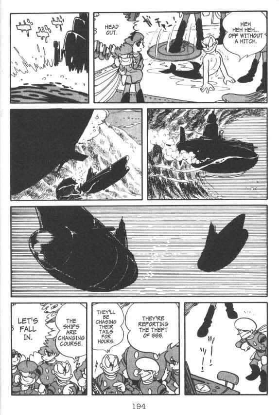 Cyborg 009 - Chapter 8 : Escape By Sea