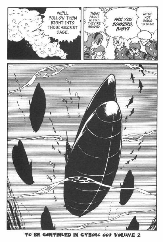 Cyborg 009 - Chapter 8 : Escape By Sea