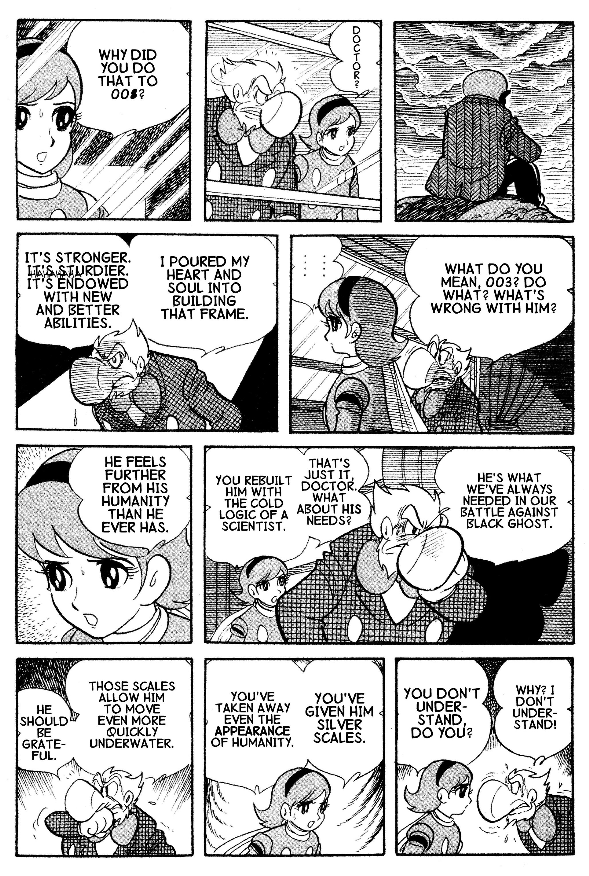 Cyborg 009 - Chapter 32.1: The Underground Empire Of Hades Story | Silence And Compromise