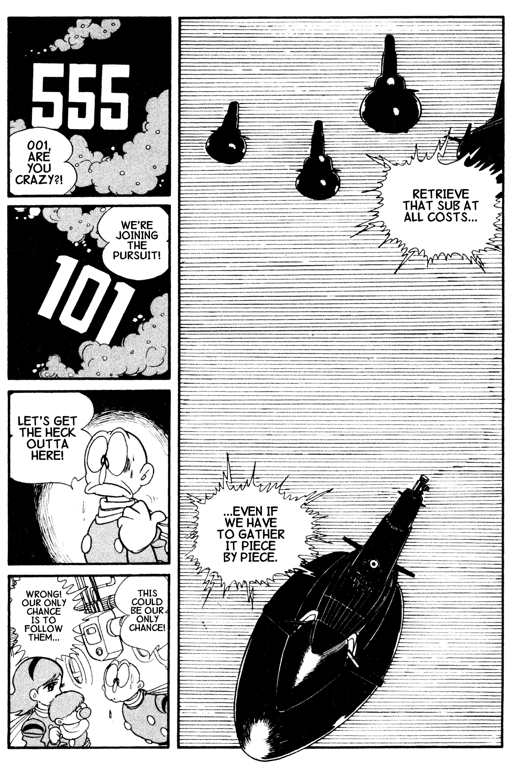 Cyborg 009 - Chapter 8.2: Birth | Escape By Sea (Part Two)