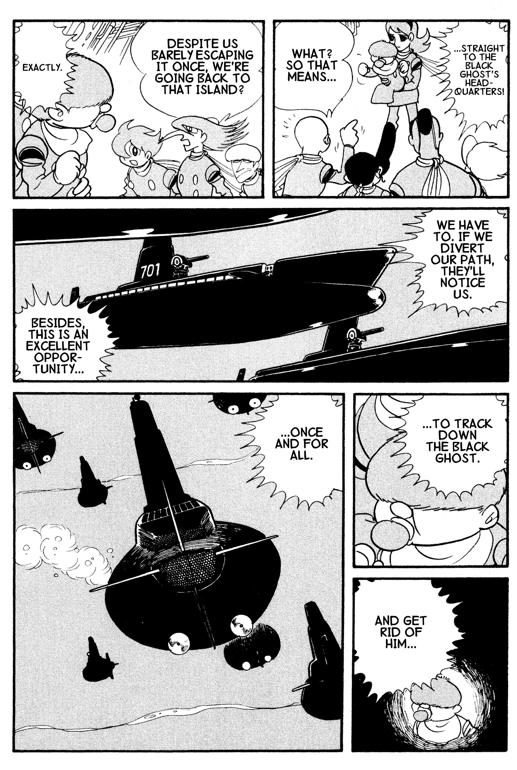 Cyborg 009 - Chapter 8.2: Birth | Escape By Sea (Part Two)