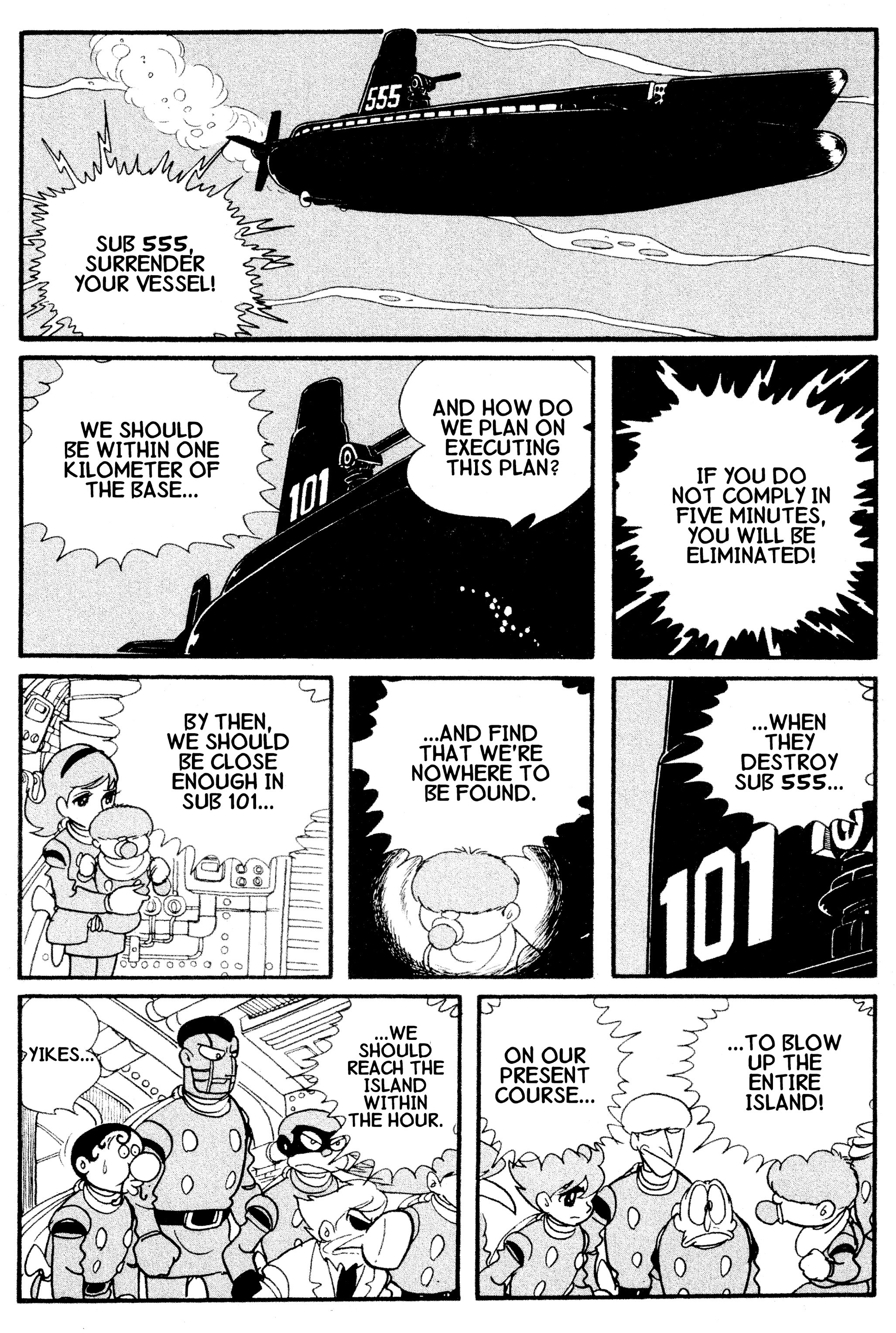 Cyborg 009 - Chapter 8.2: Birth | Escape By Sea (Part Two)