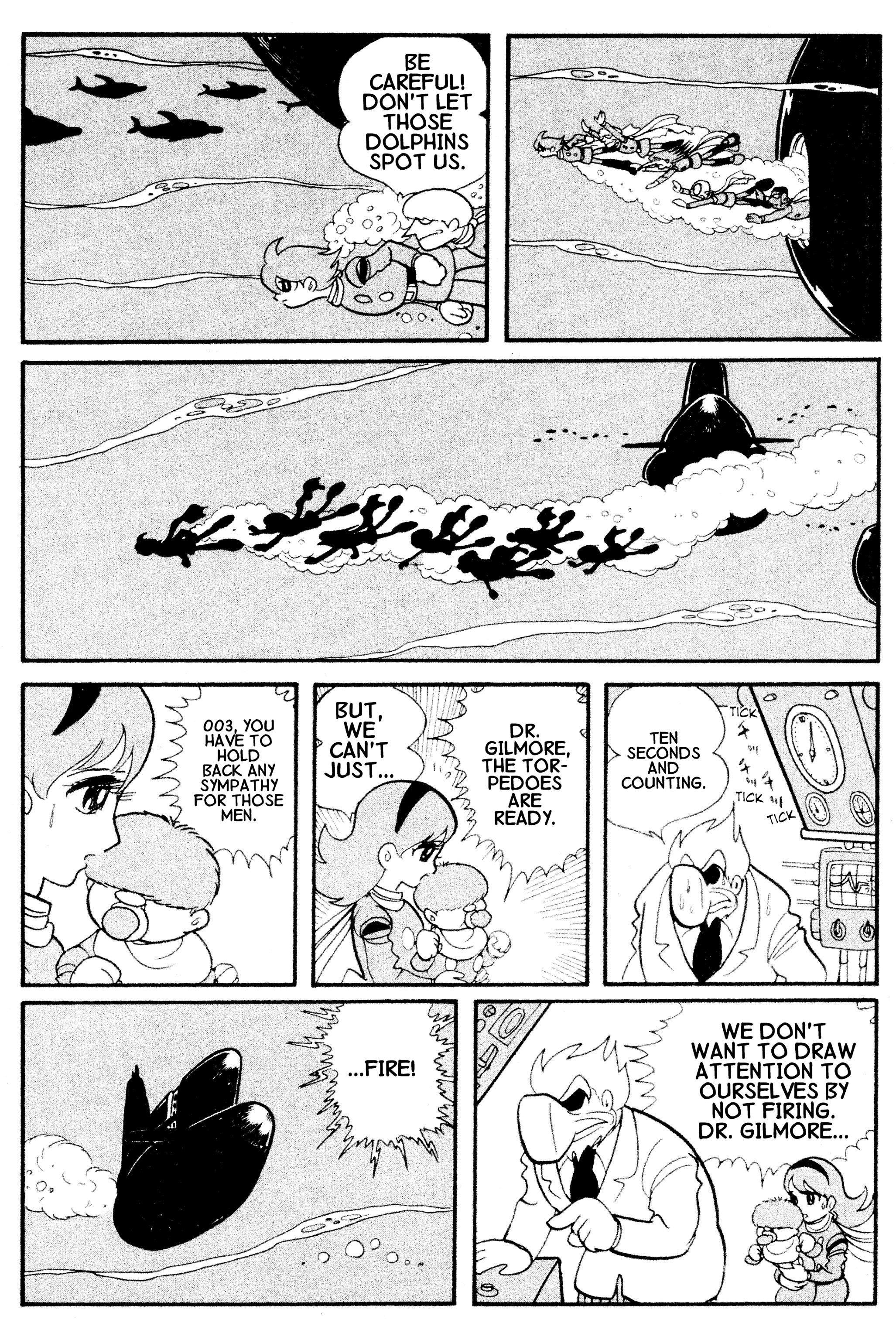 Cyborg 009 - Chapter 8.2: Birth | Escape By Sea (Part Two)