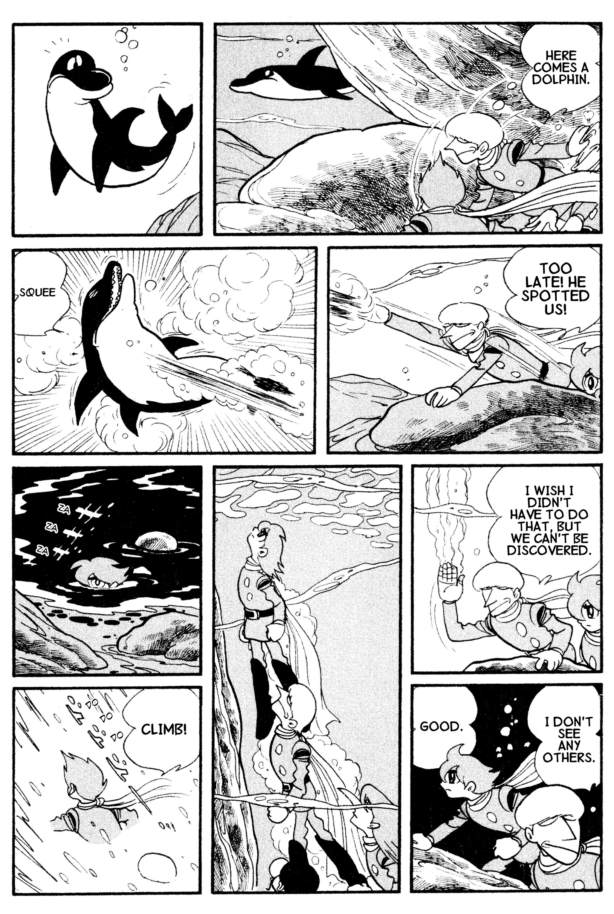 Cyborg 009 - Chapter 8.2: Birth | Escape By Sea (Part Two)