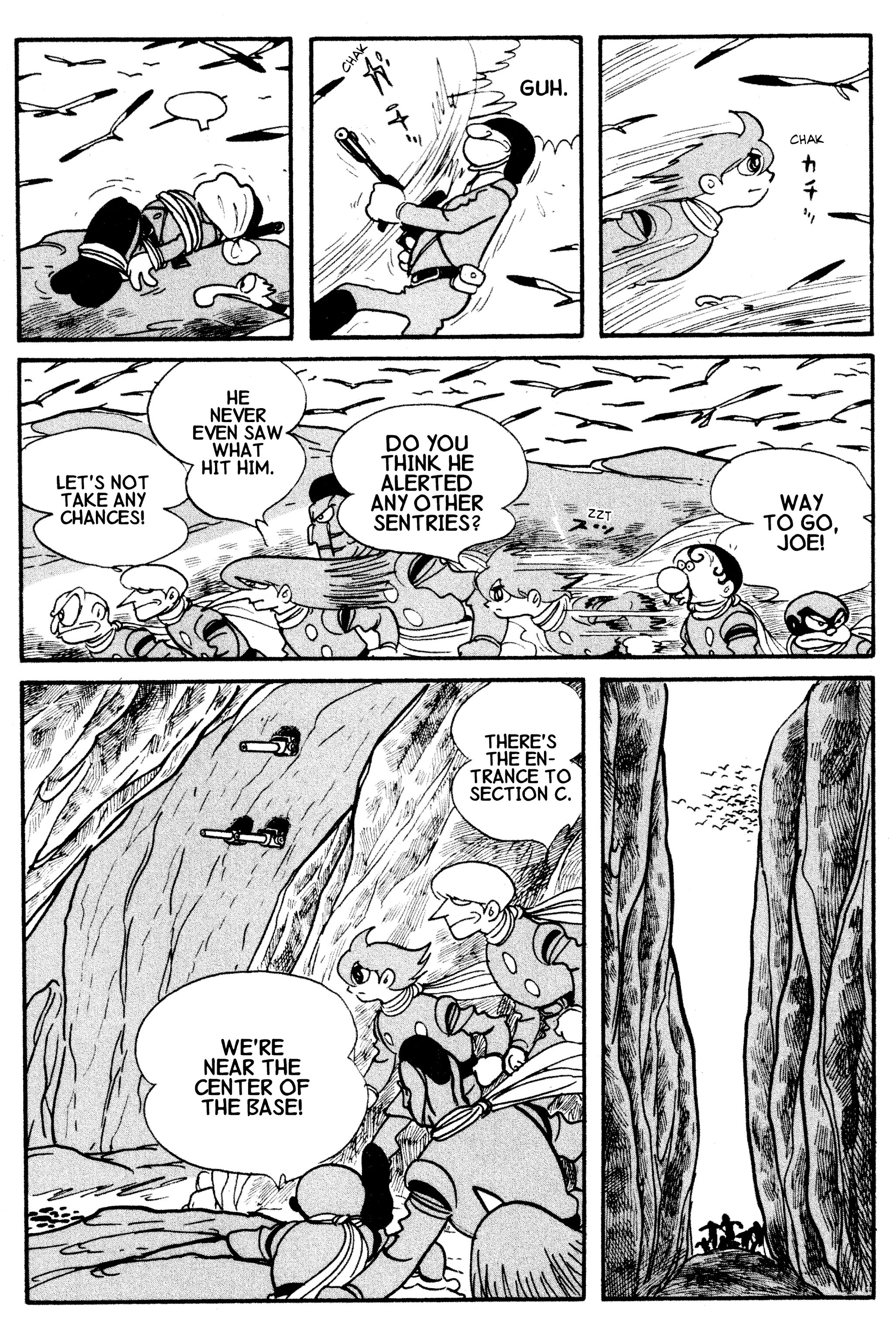 Cyborg 009 - Chapter 8.2: Birth | Escape By Sea (Part Two)