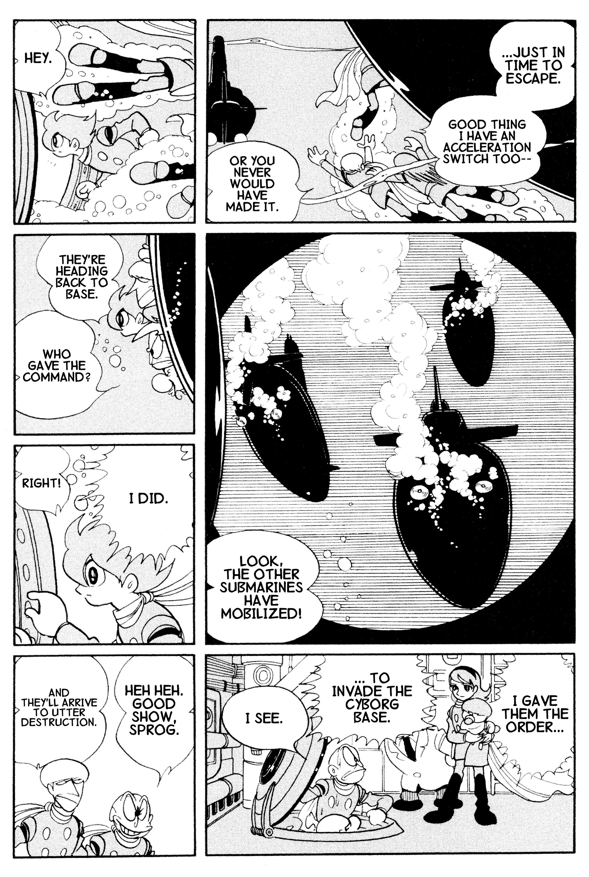 Cyborg 009 - Chapter 8.2: Birth | Escape By Sea (Part Two)