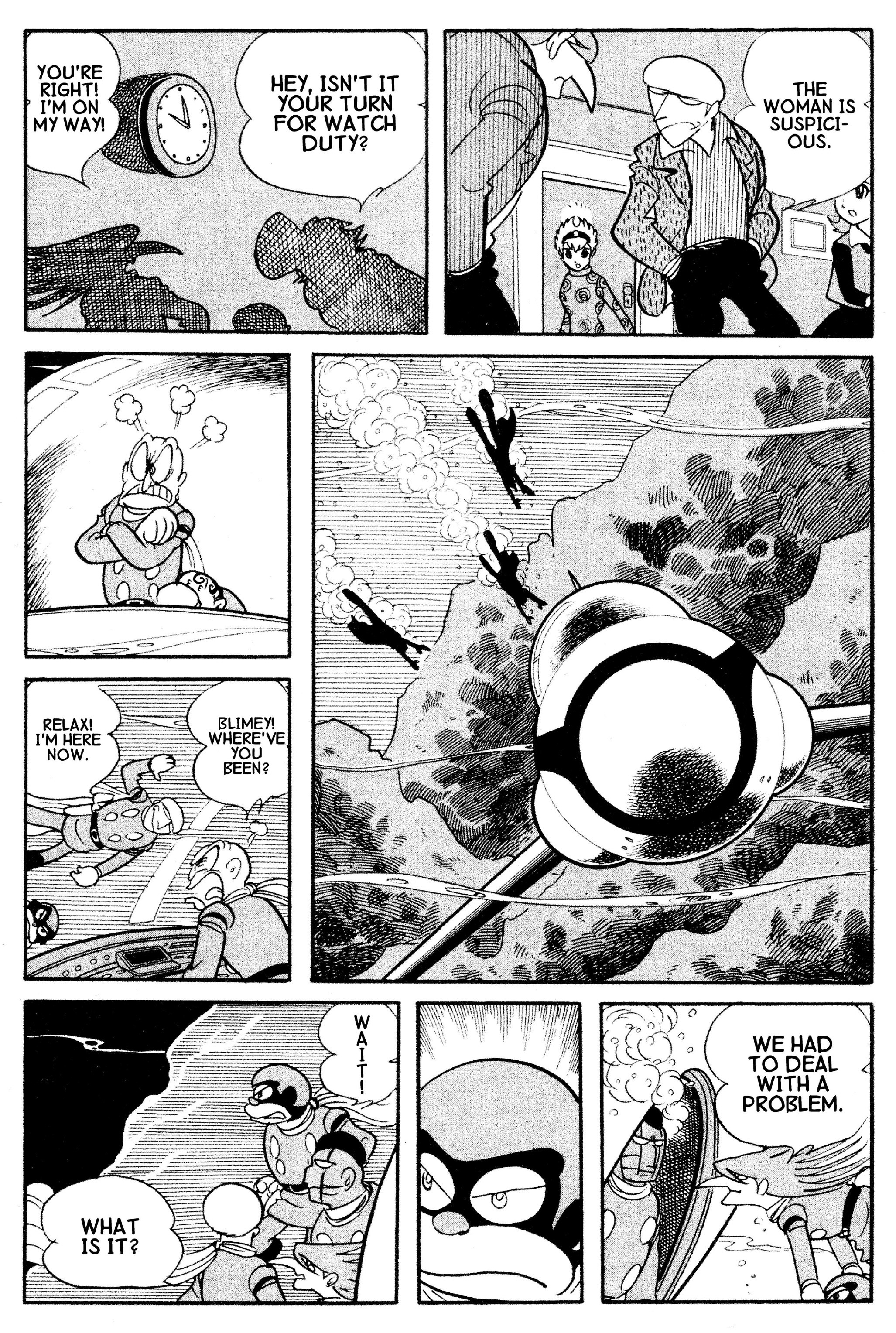 Cyborg 009 - Chapter 32.2: The Underground Empire Of Hades Story | Silence And Compromise