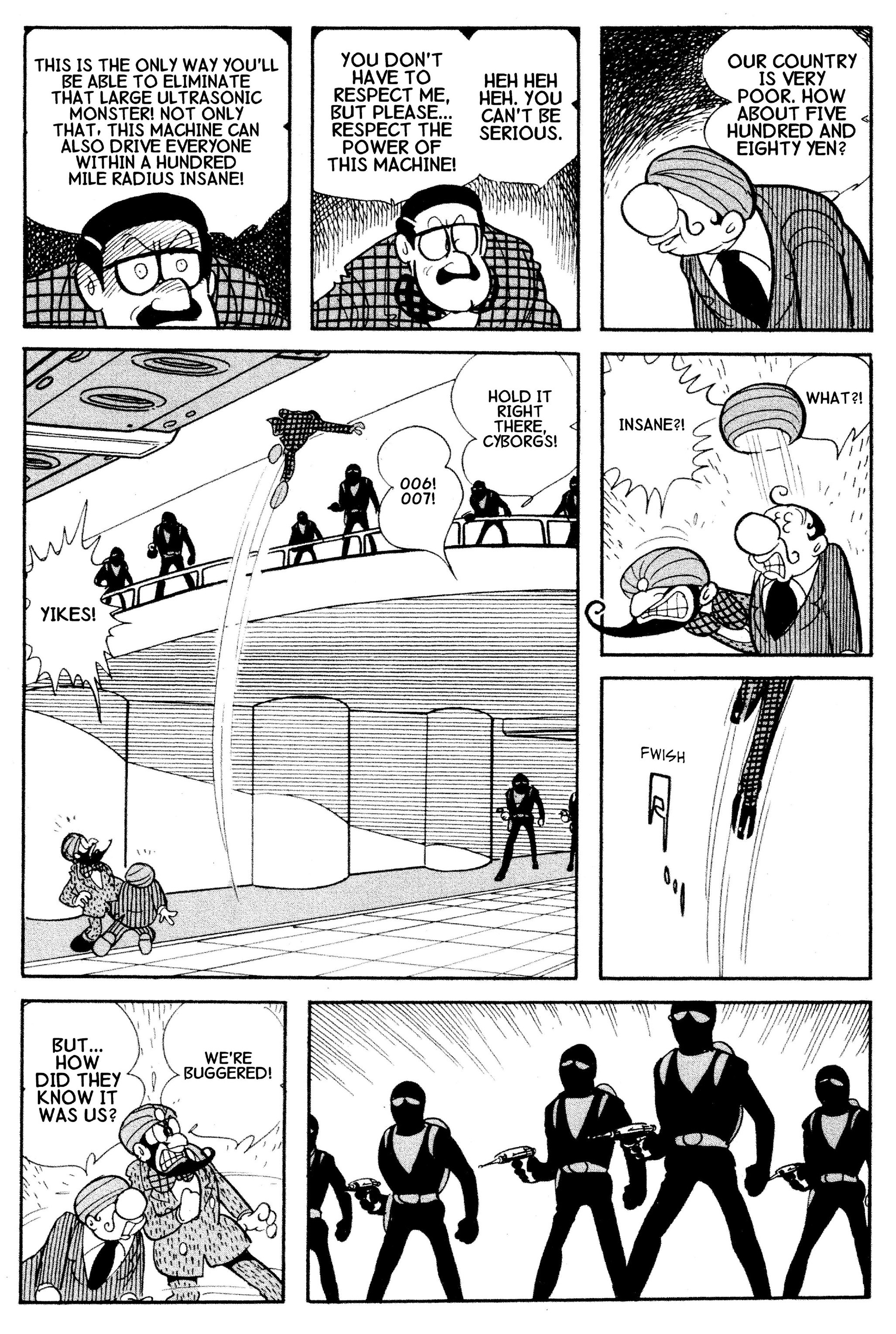 Cyborg 009 - Chapter 32.2: The Underground Empire Of Hades Story | Silence And Compromise