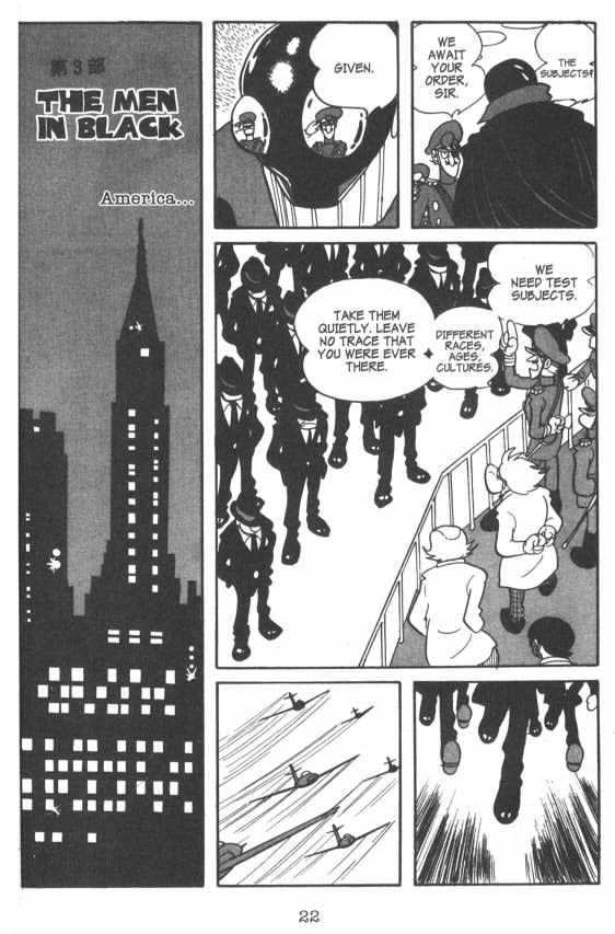 Cyborg 009 - Chapter 3 : The Men In Black