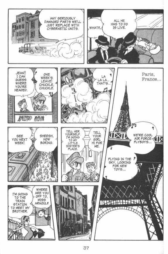 Cyborg 009 - Chapter 3 : The Men In Black