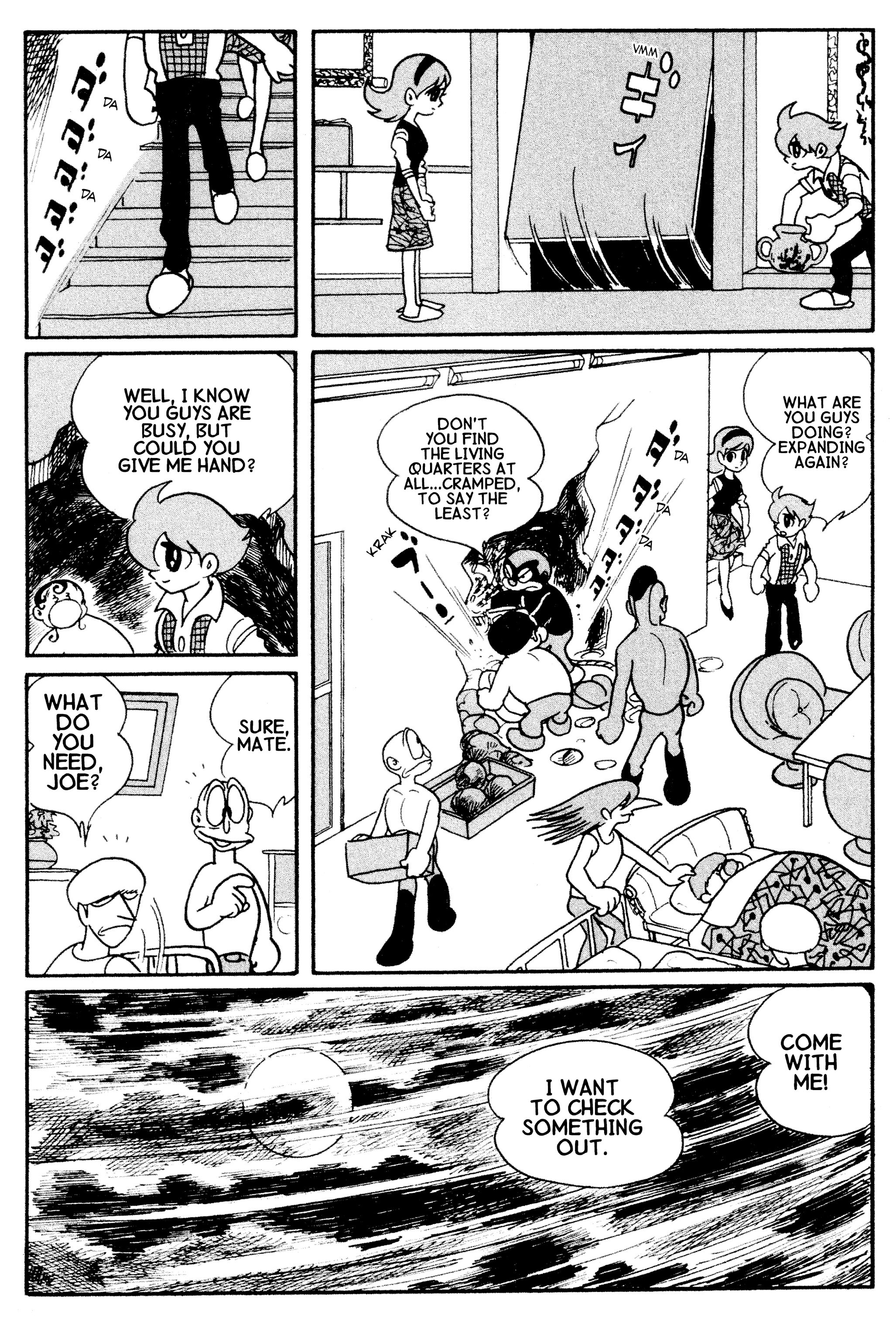 Cyborg 009 - Chapter 9.1: The Black Ghost | Assassins