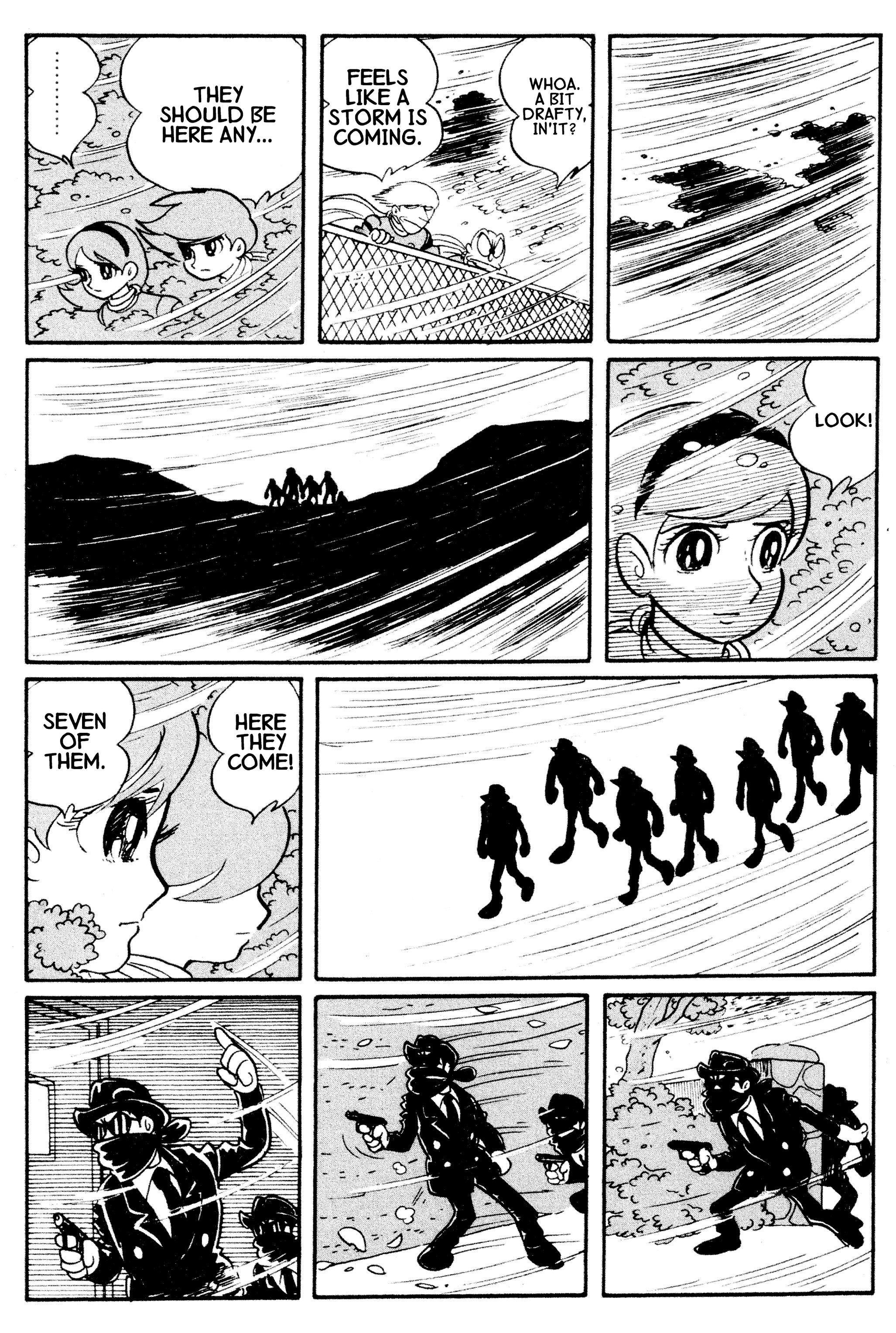 Cyborg 009 - Chapter 9.1: The Black Ghost | Assassins