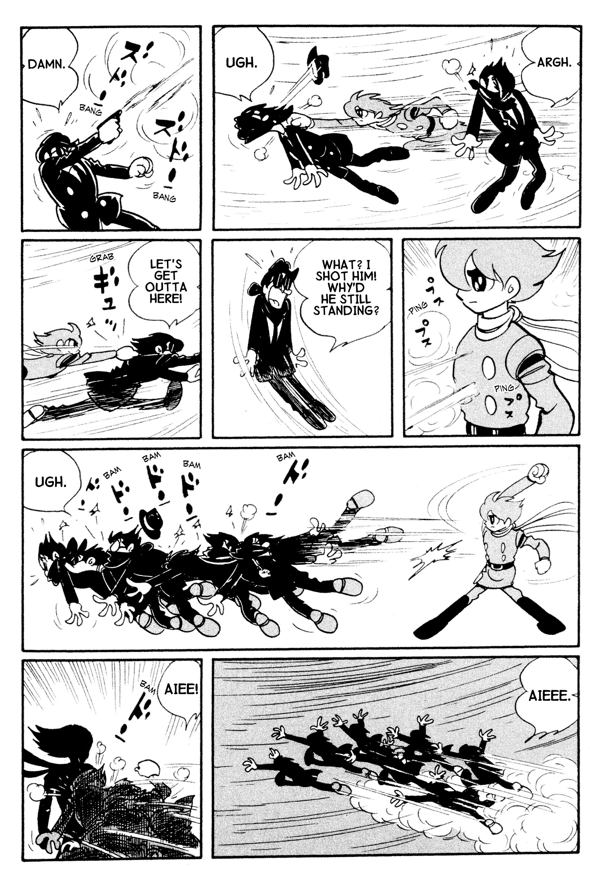 Cyborg 009 - Chapter 9.1: The Black Ghost | Assassins