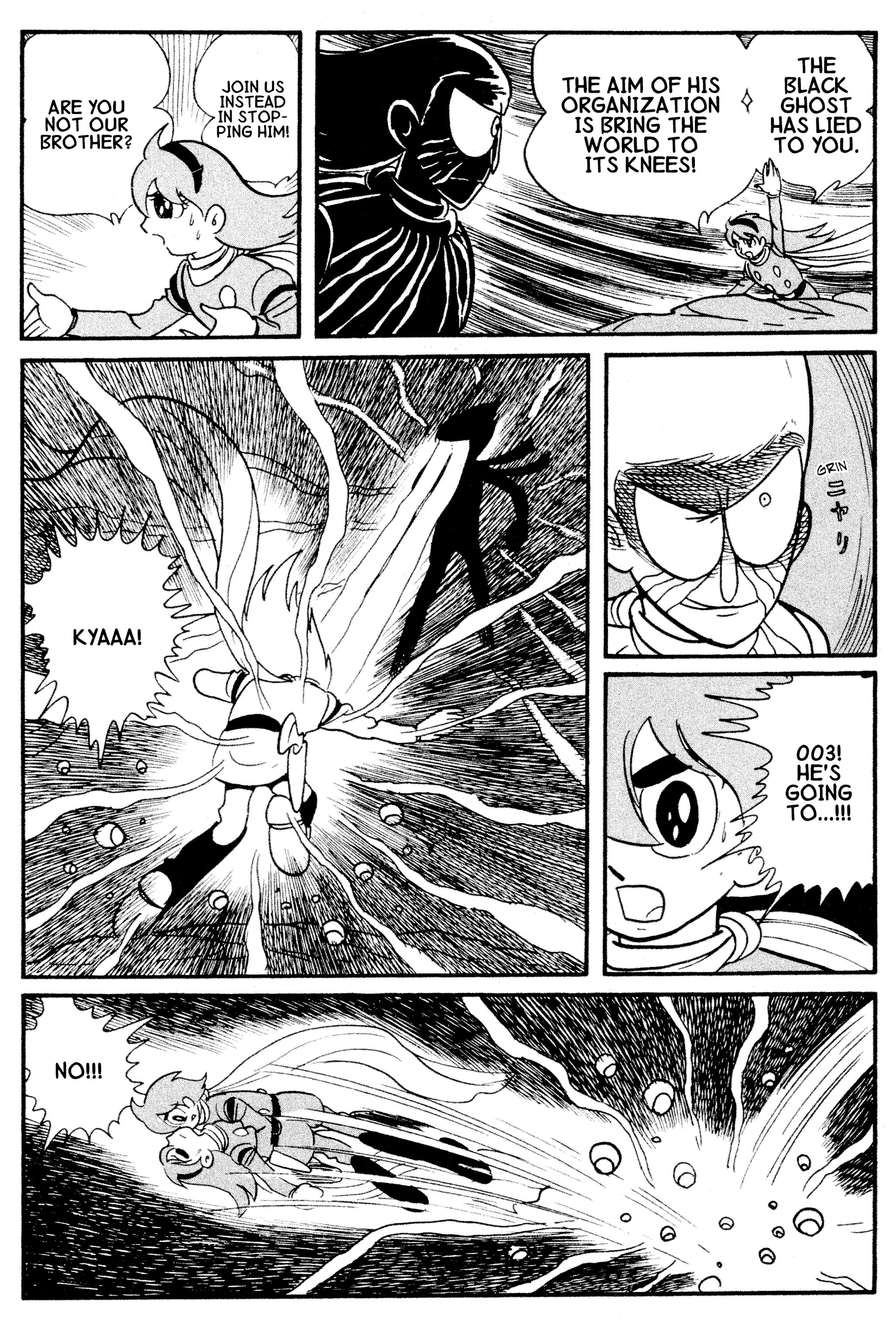 Cyborg 009 - Chapter 9.1: The Black Ghost | Assassins